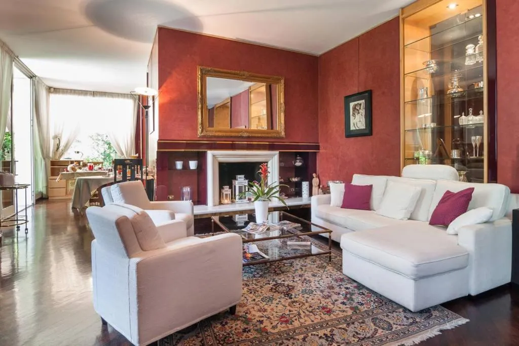 Living room in B&B VILLA ADRIANA Varese - camere e appartamenti