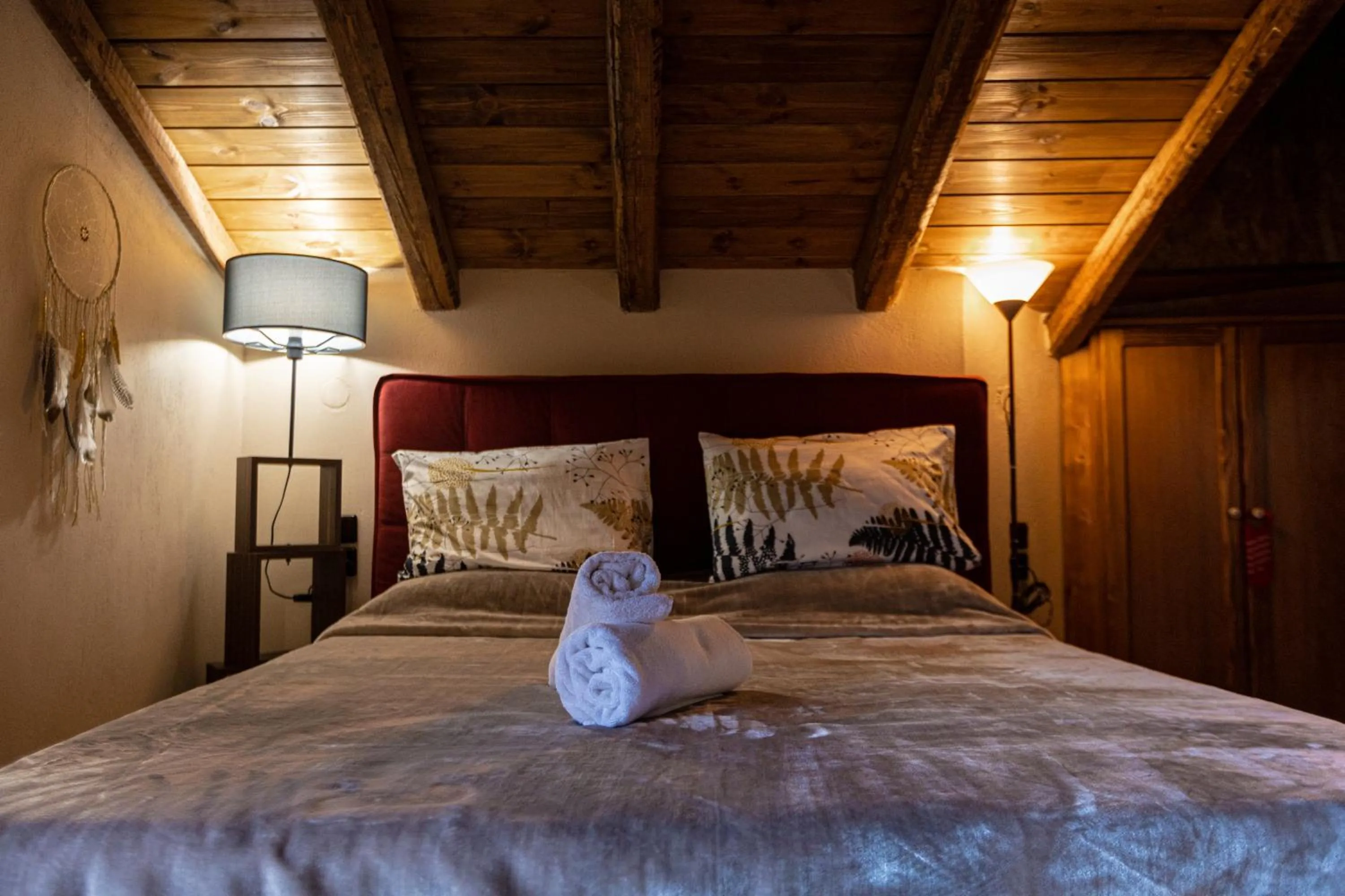 Bed in La Moara Boutique Hotel