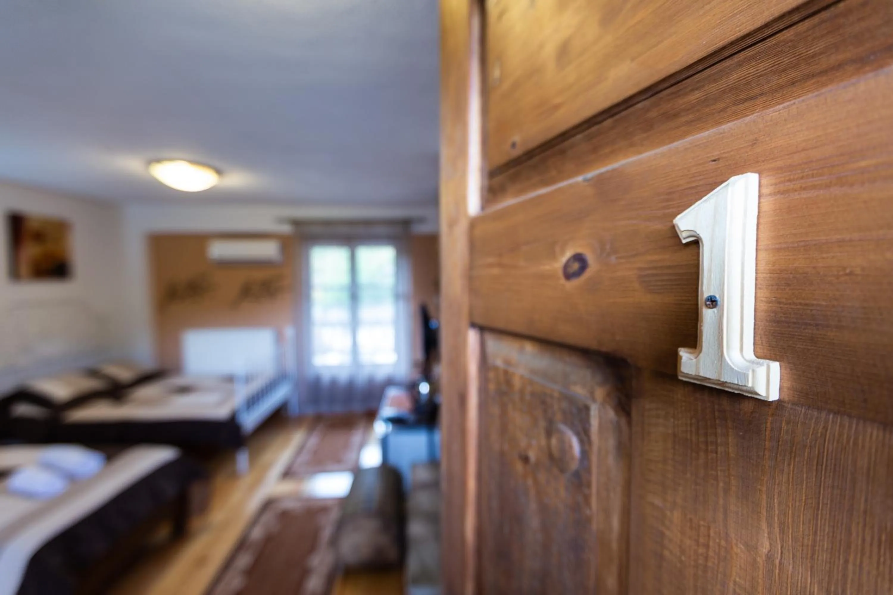 Bed in La Moara Boutique Hotel