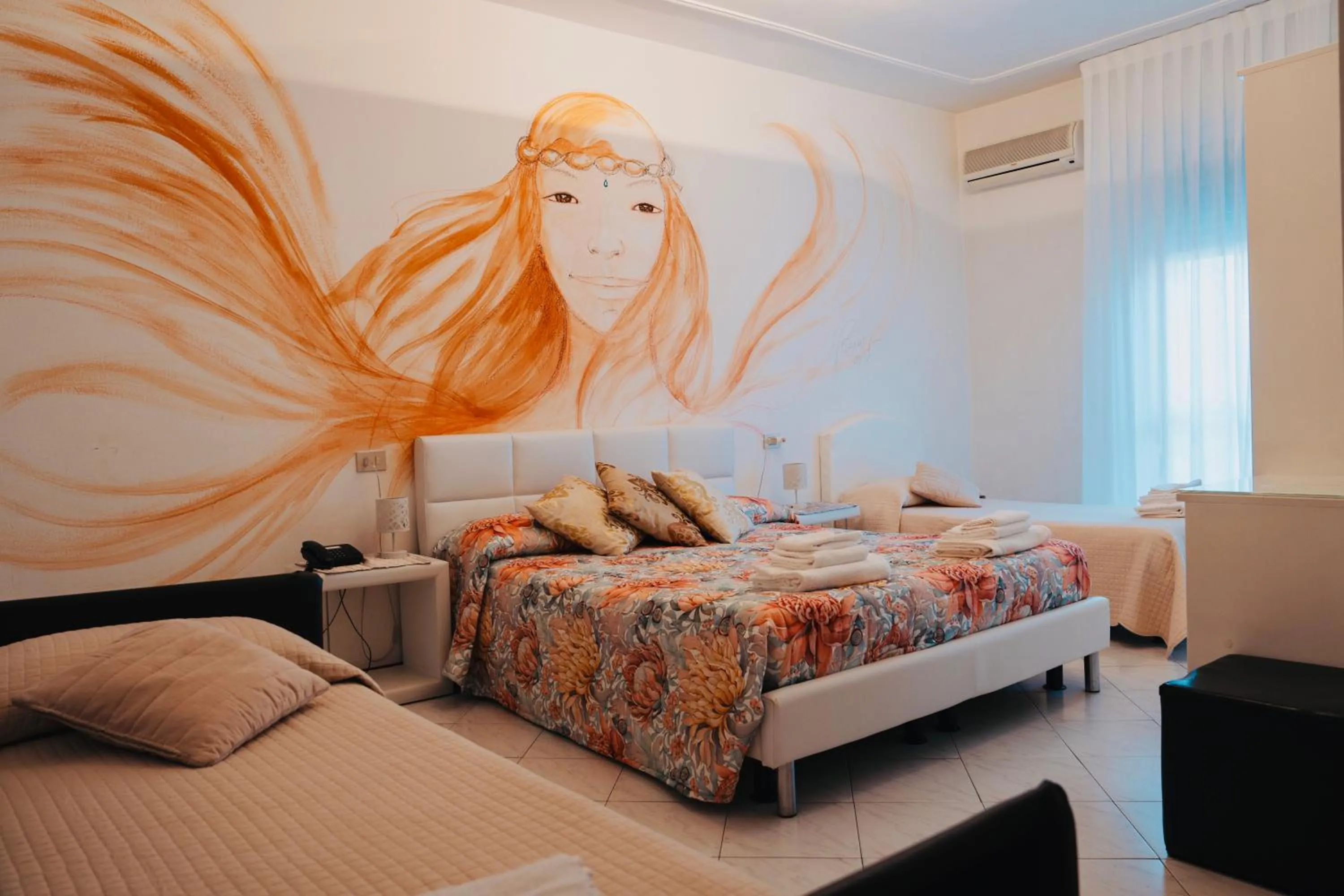 Bedroom, Bed in Hotel Julia