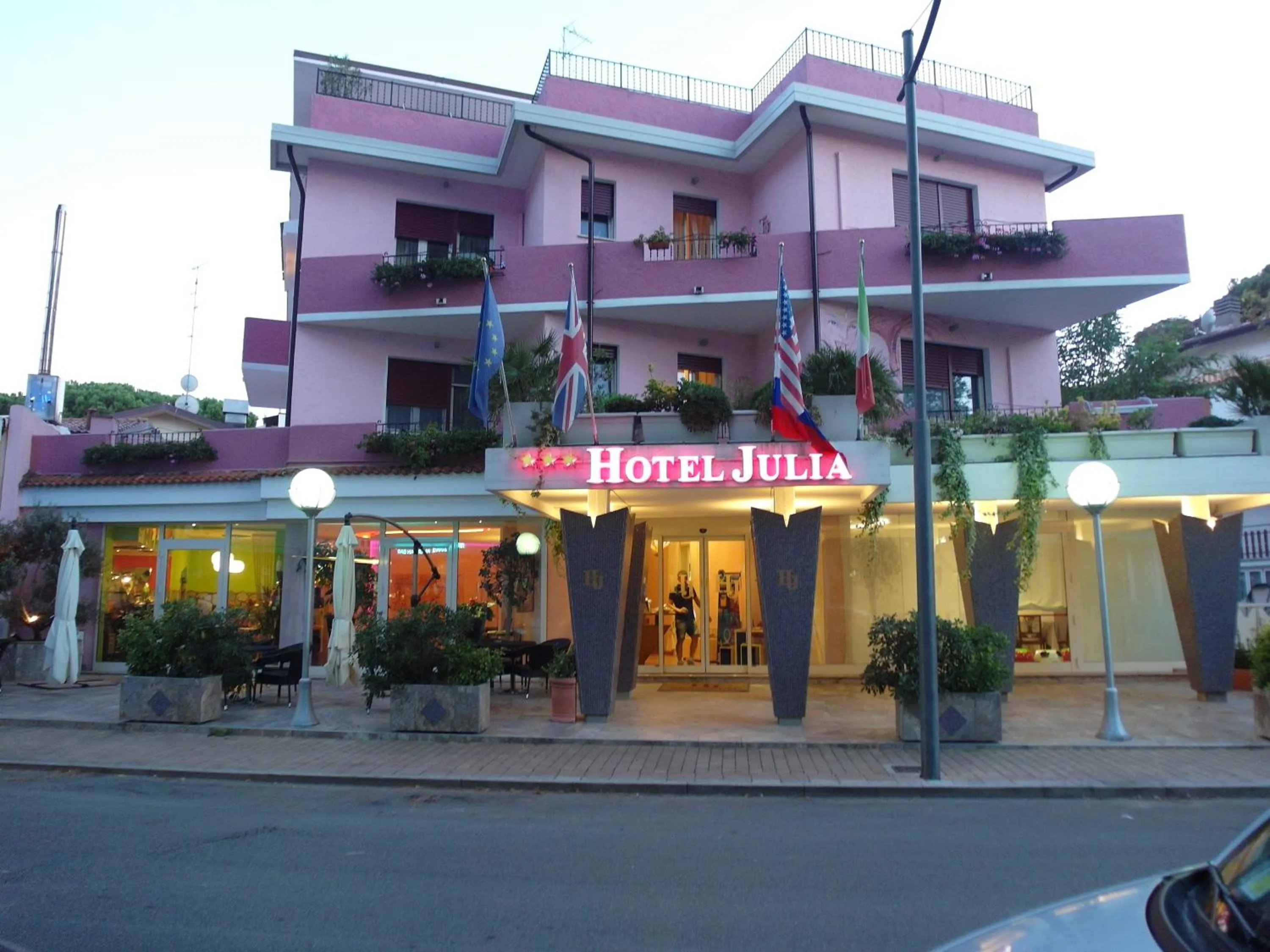 Property building in Hotel Julia