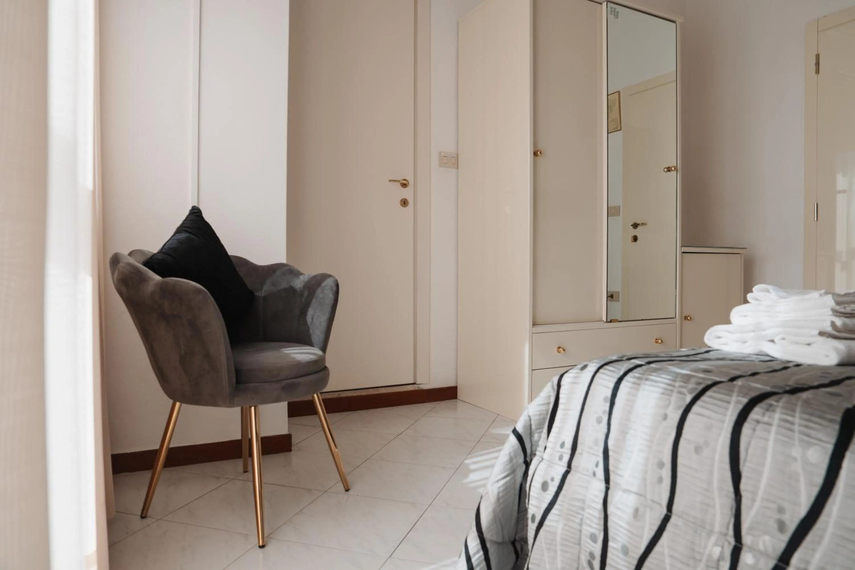 Decorative detail, Bed in Hotel Julia