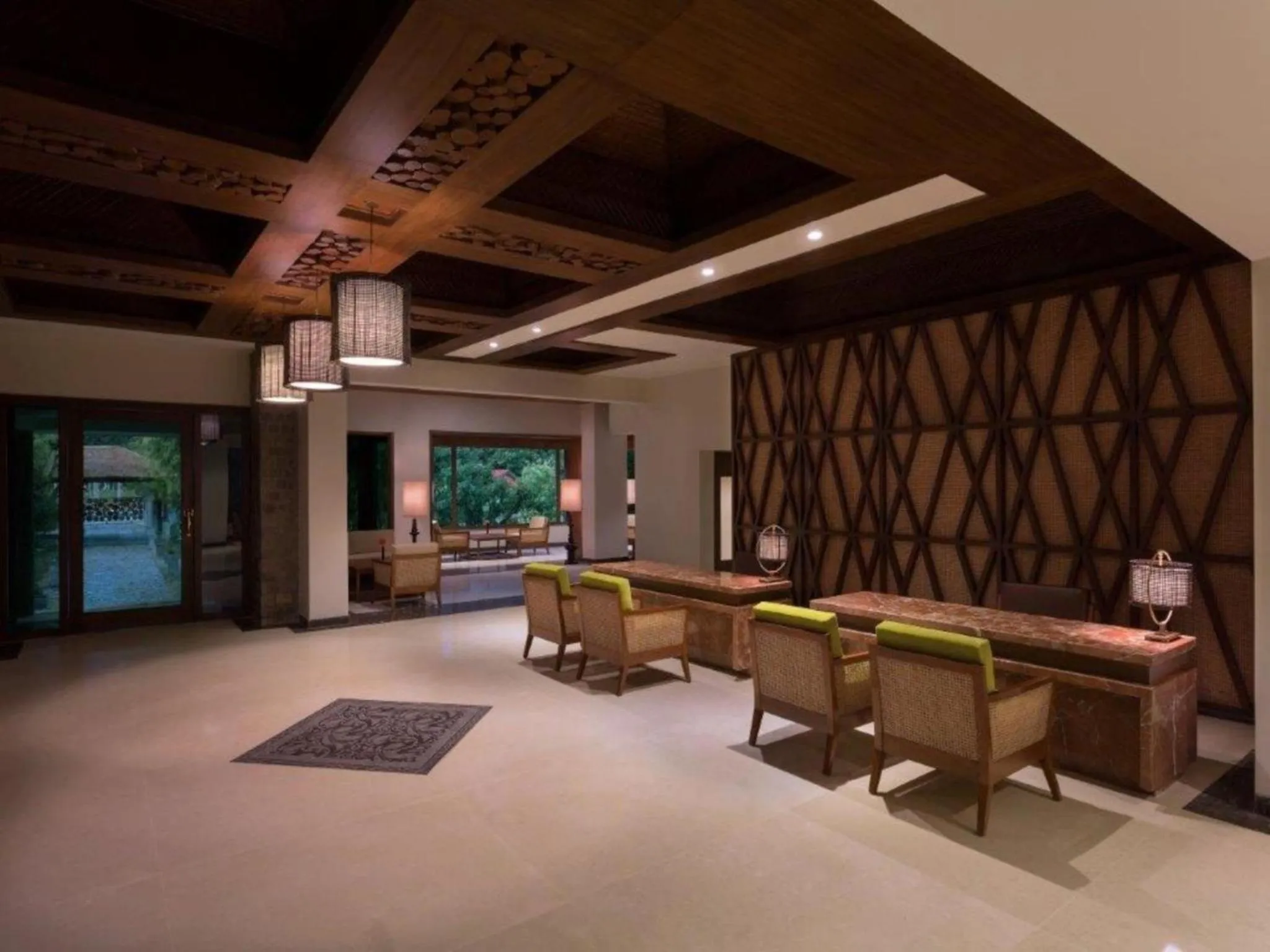 Lobby or reception in Taj Corbett Resort and Spa Uttarakhand