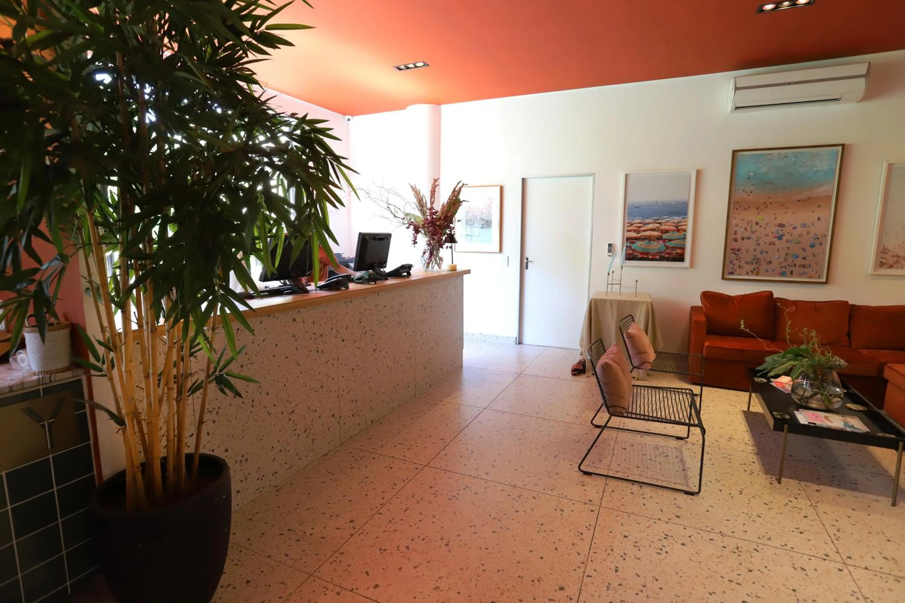 Lobby or reception in The Amalfi Boutique Hotel