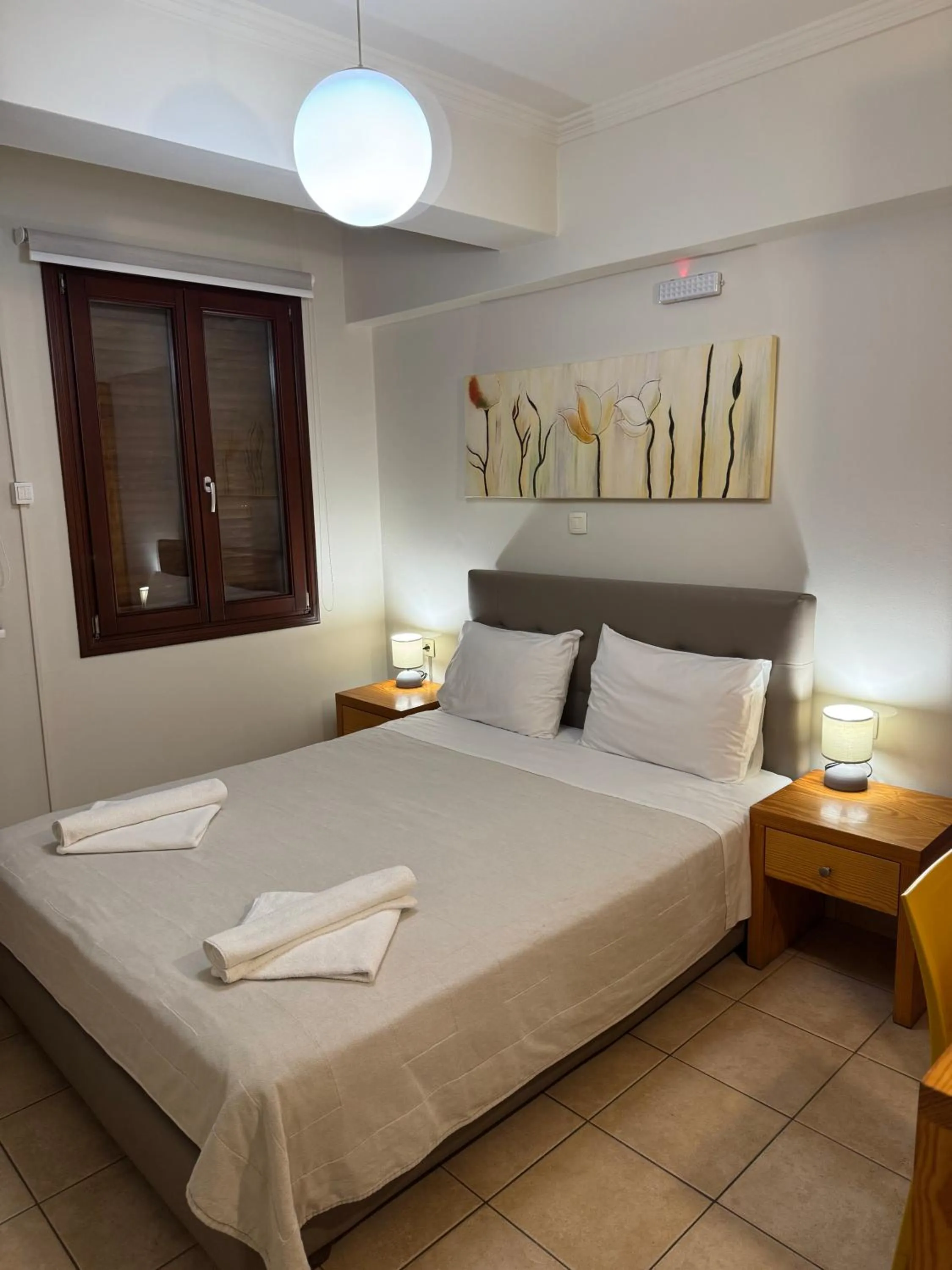 Bedroom, Bed in Antonia Apartments