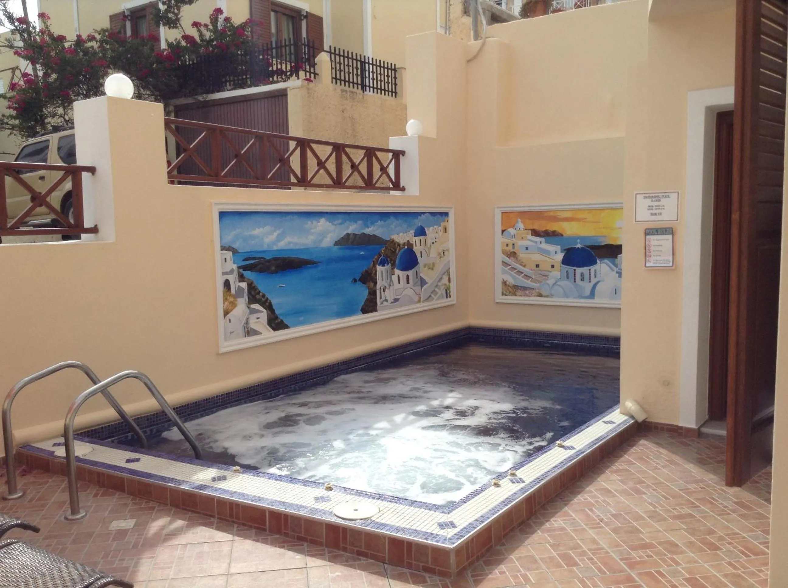 Swimming pool in Antonia Apartments