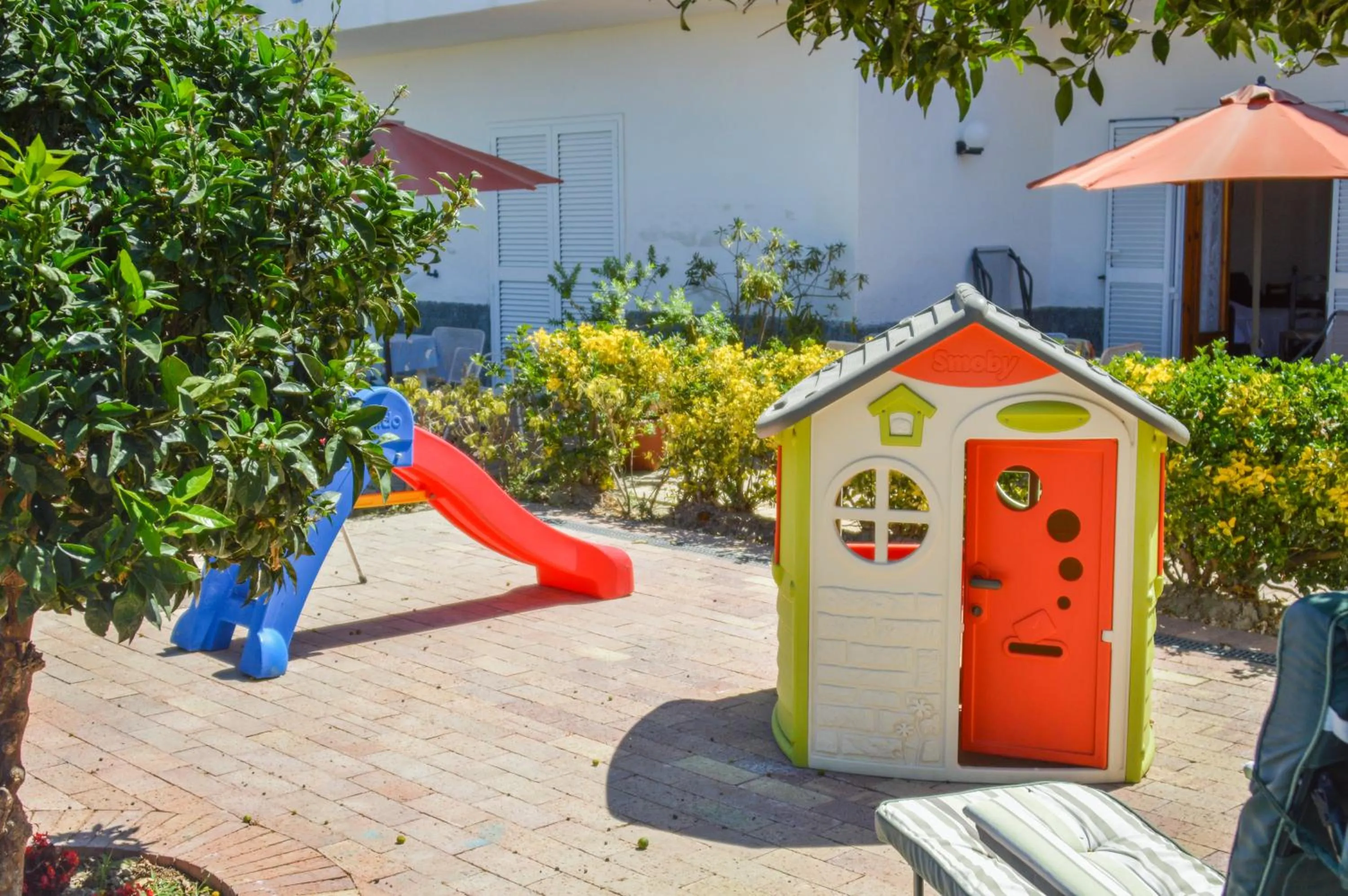 Garden view in Villa Erade