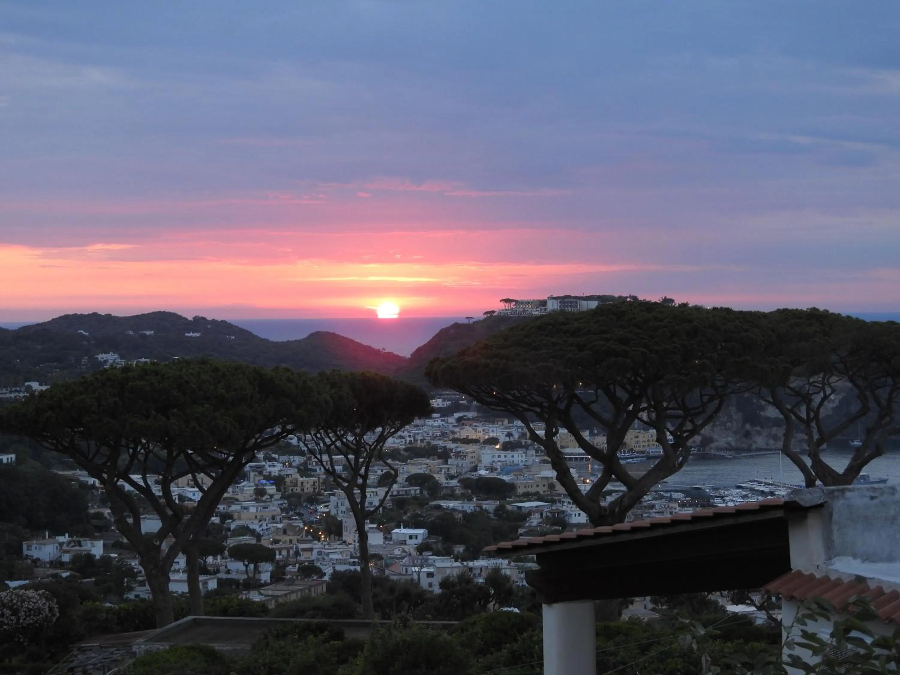 Natural landscape in Villa Erade