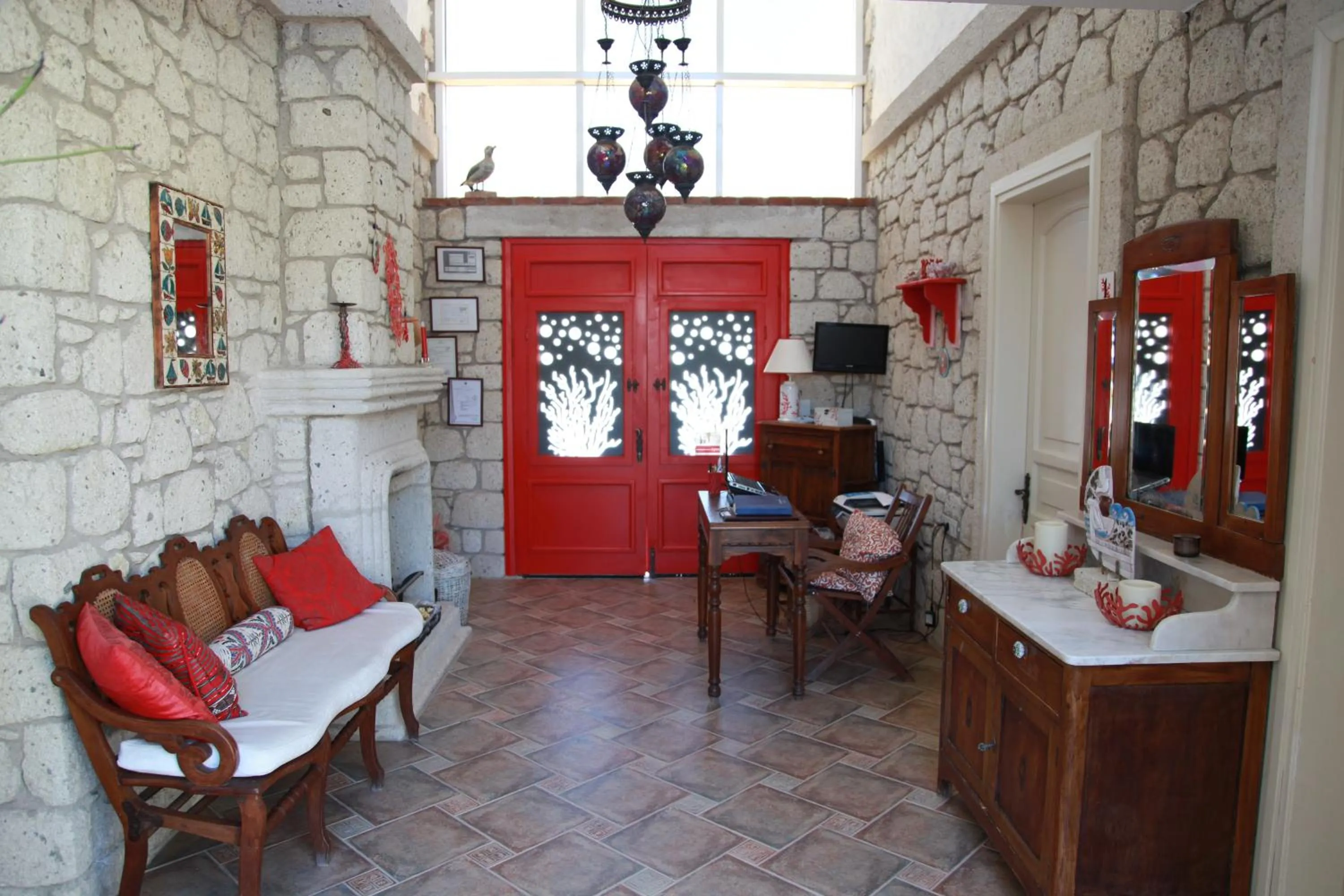 Seating area in Mercan Köşk