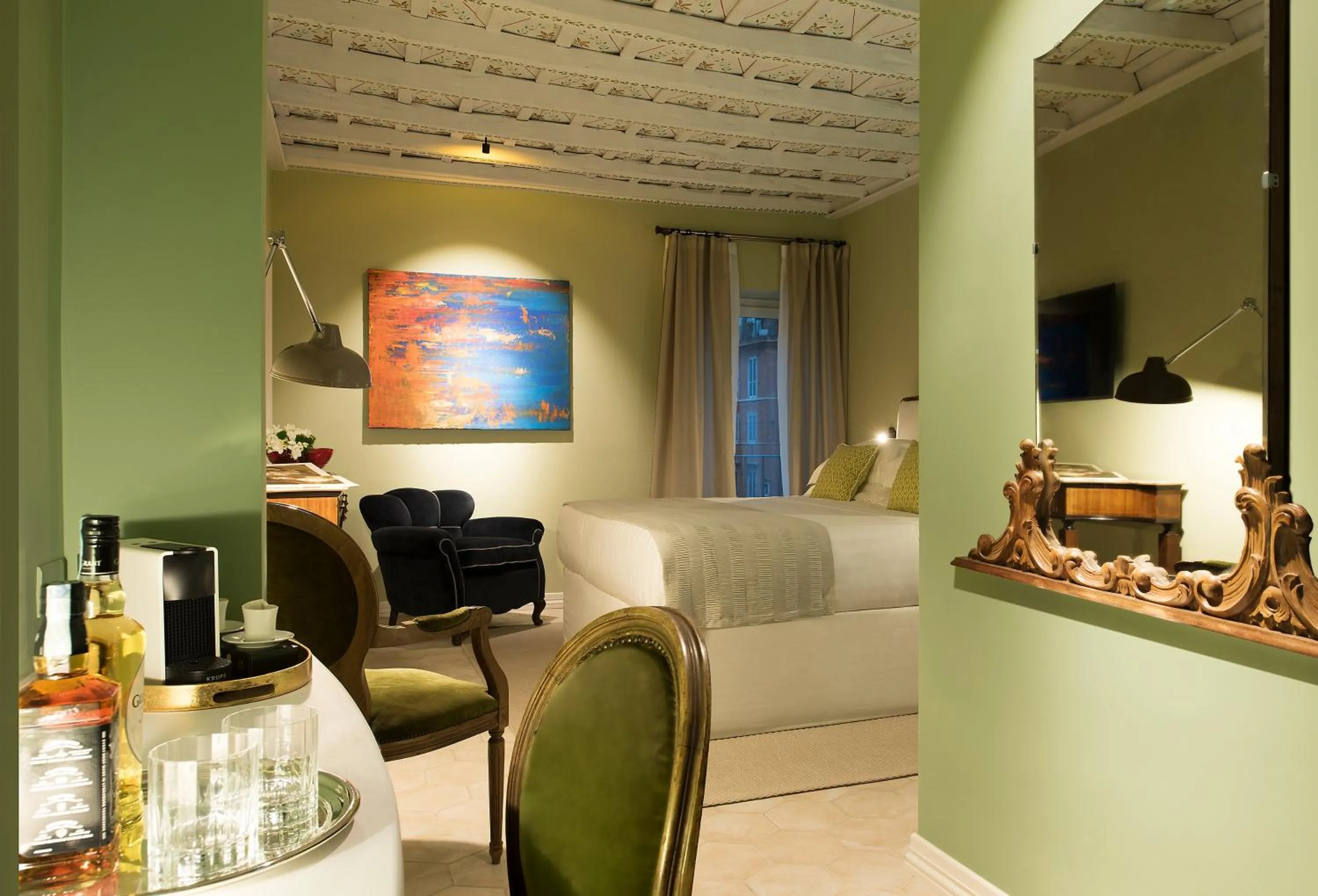 Bed in Palazzo Caruso