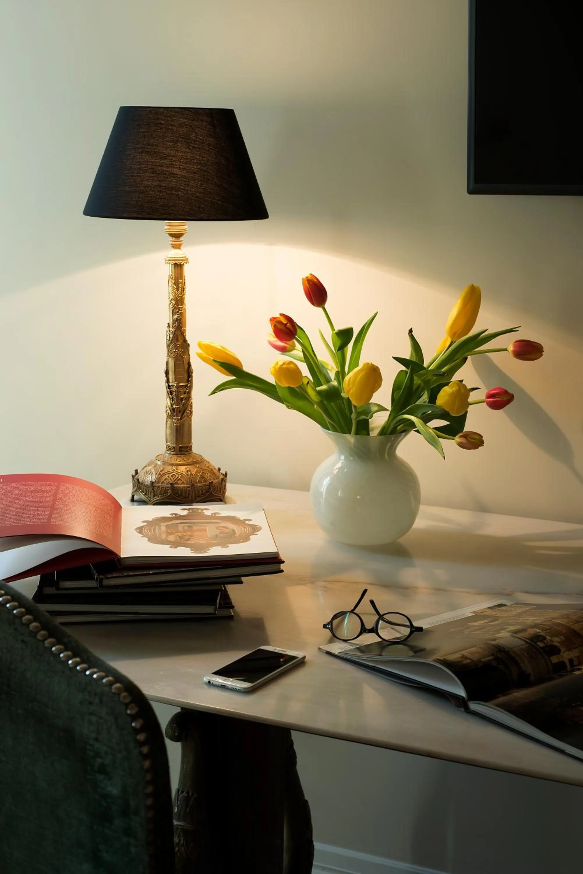 Photo of the whole room in Palazzo Caruso
