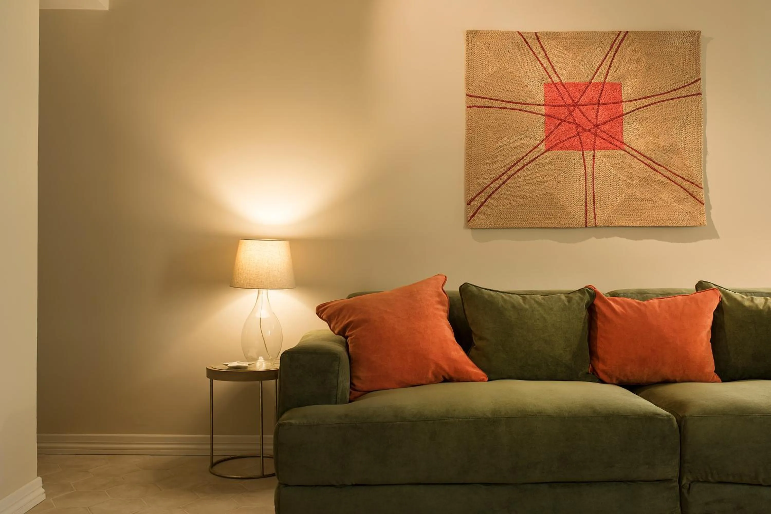 Photo of the whole room in Palazzo Caruso