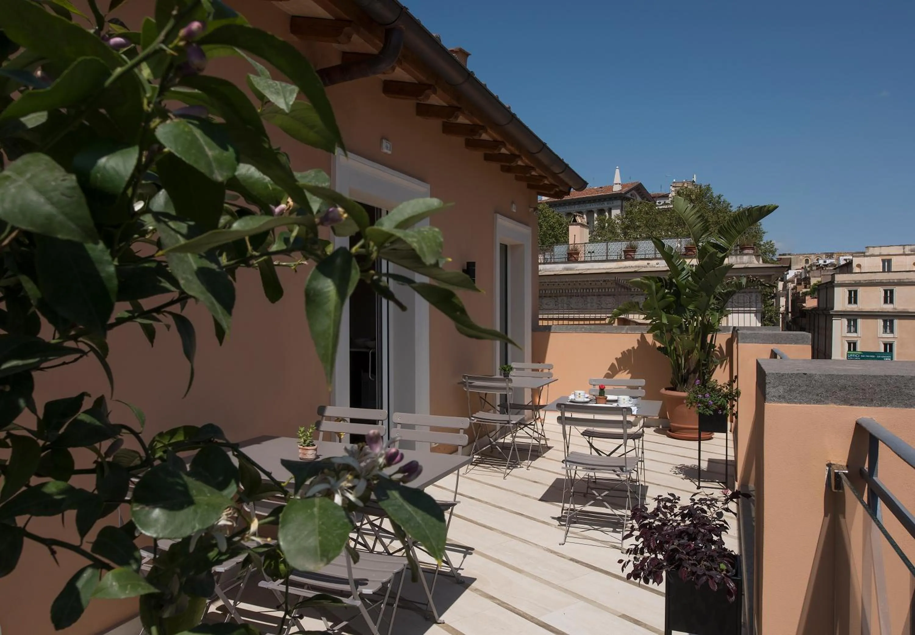 Balcony/Terrace in Palazzo Caruso