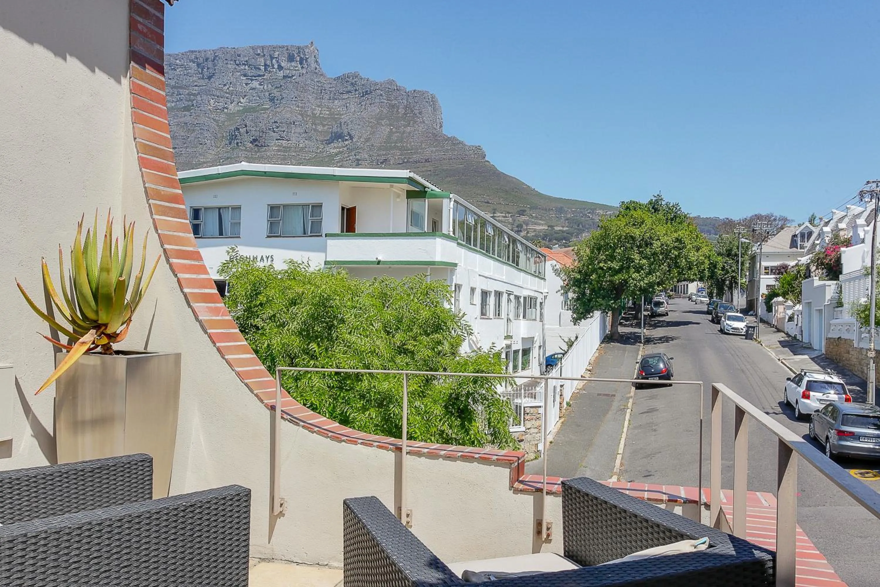 Mountain view in Derwent House