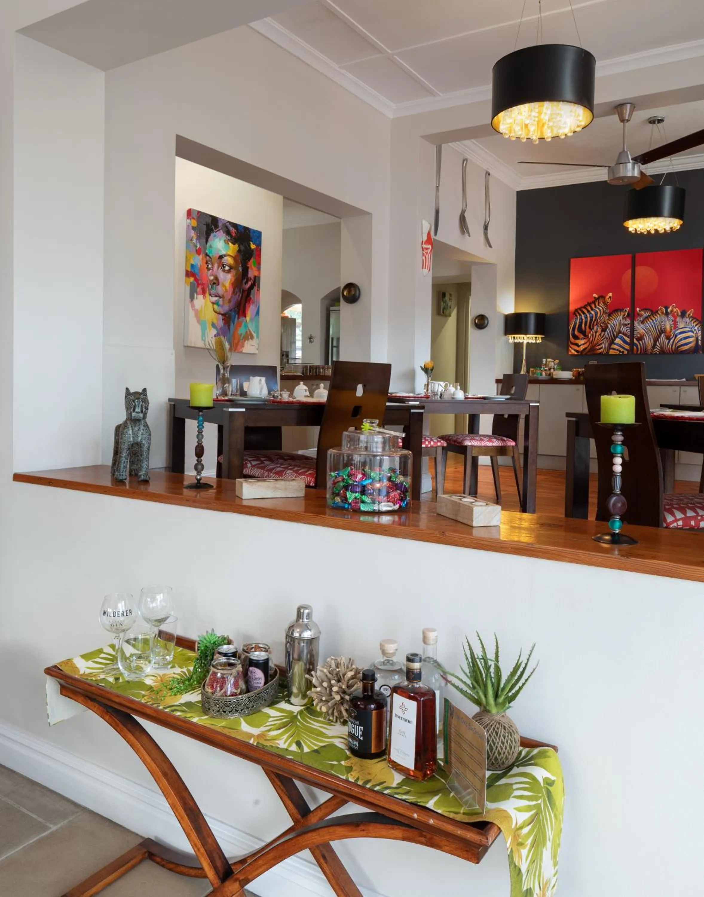 Alcoholic drinks in Derwent House