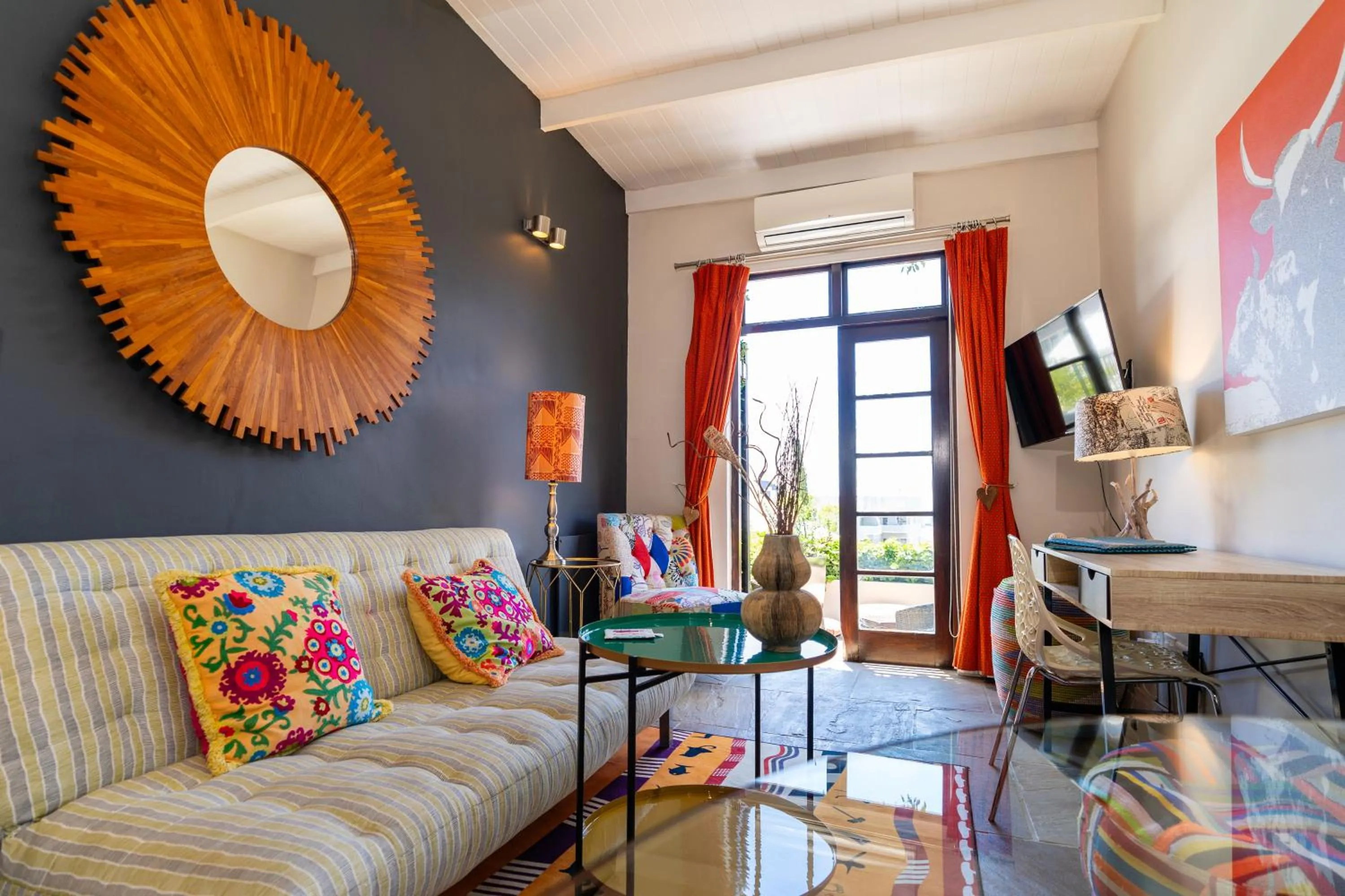 Seating area in Derwent House