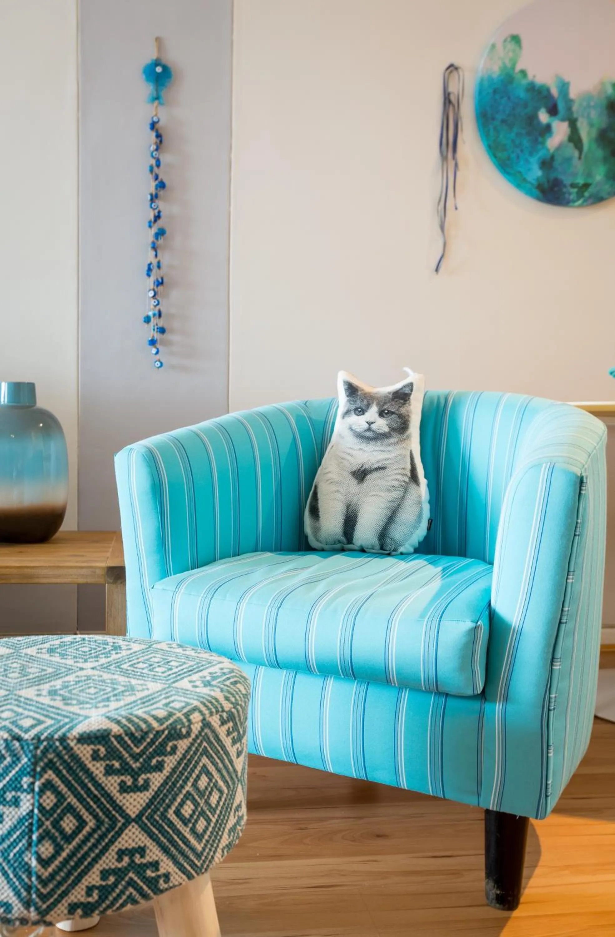 Decorative detail in Derwent House