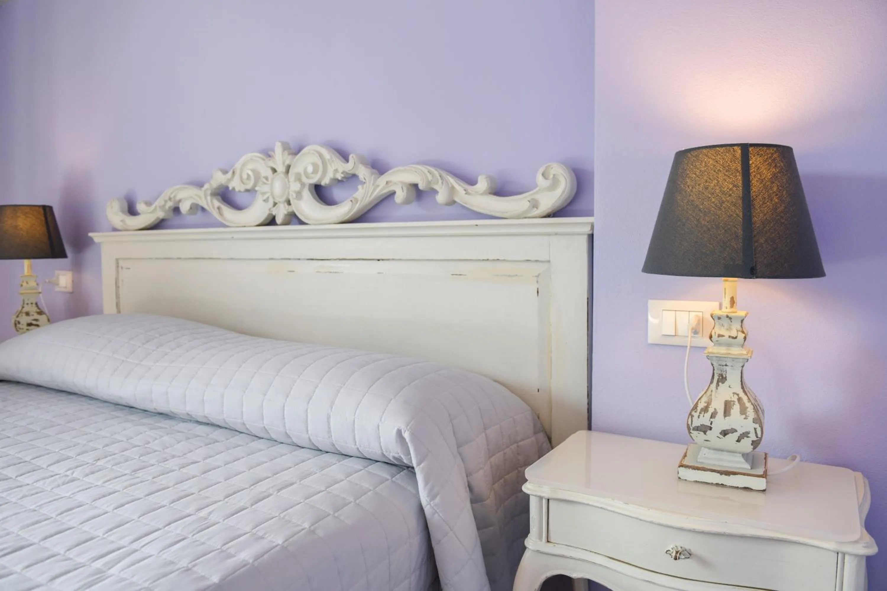 Bed in Le Rêve - Lake view rooms