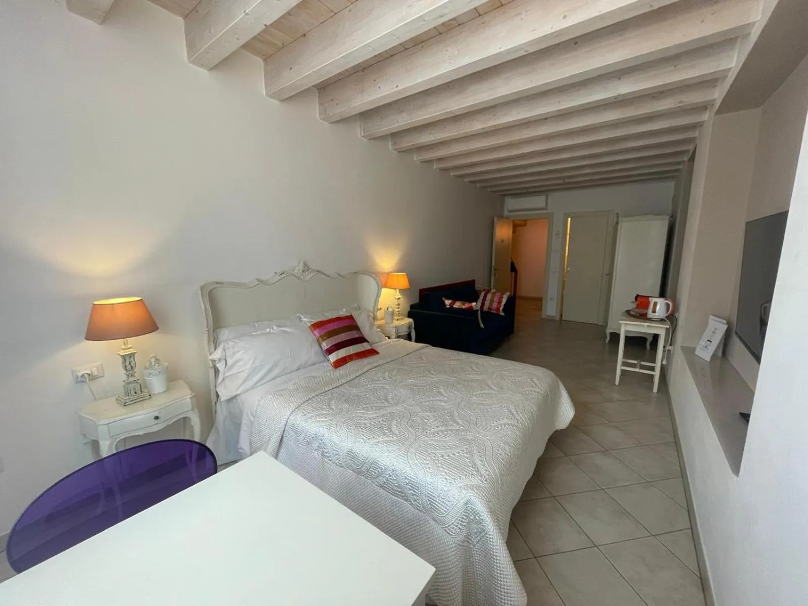 Bed in Le Rêve - Lake view rooms