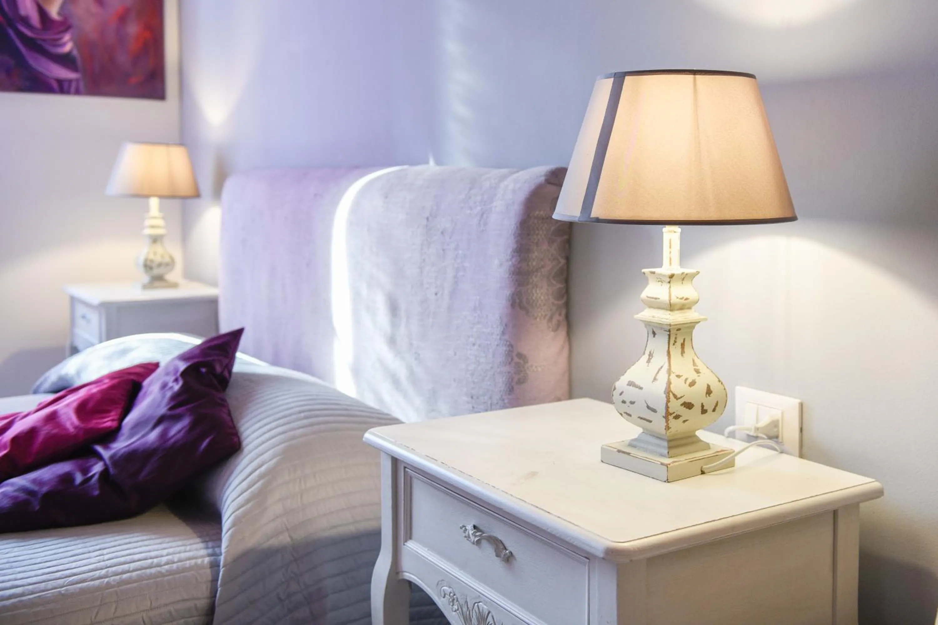 Bed in Le Rêve - Lake view rooms