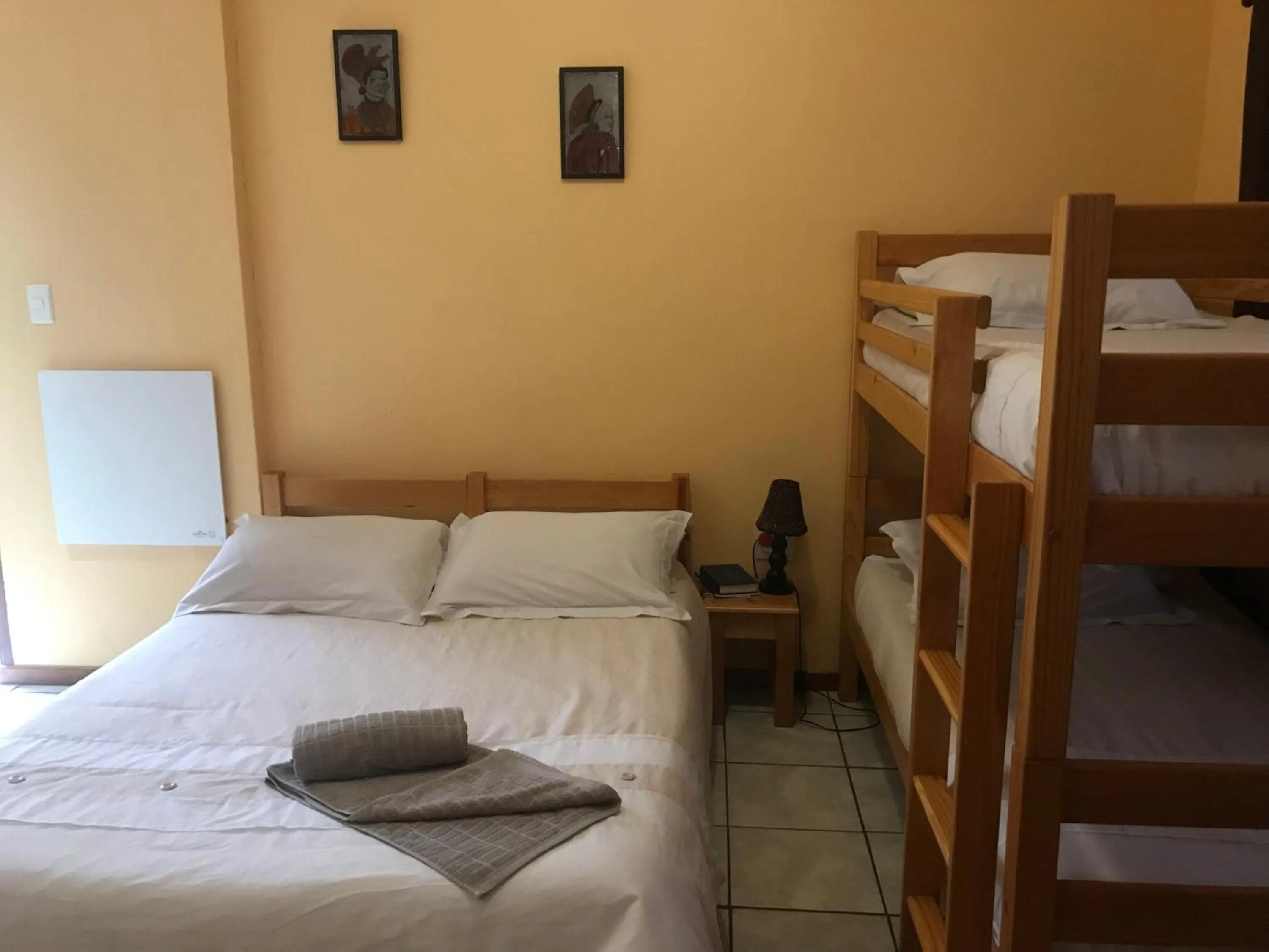 Bed in Lazy Gecko Accommodation