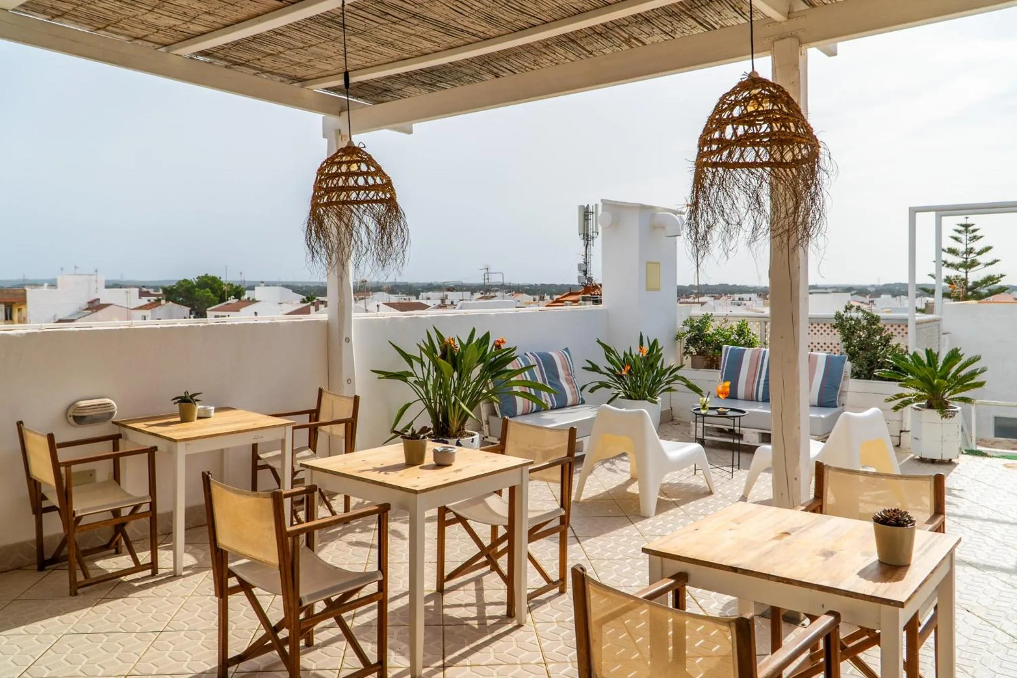 City view in Hostal Menurka