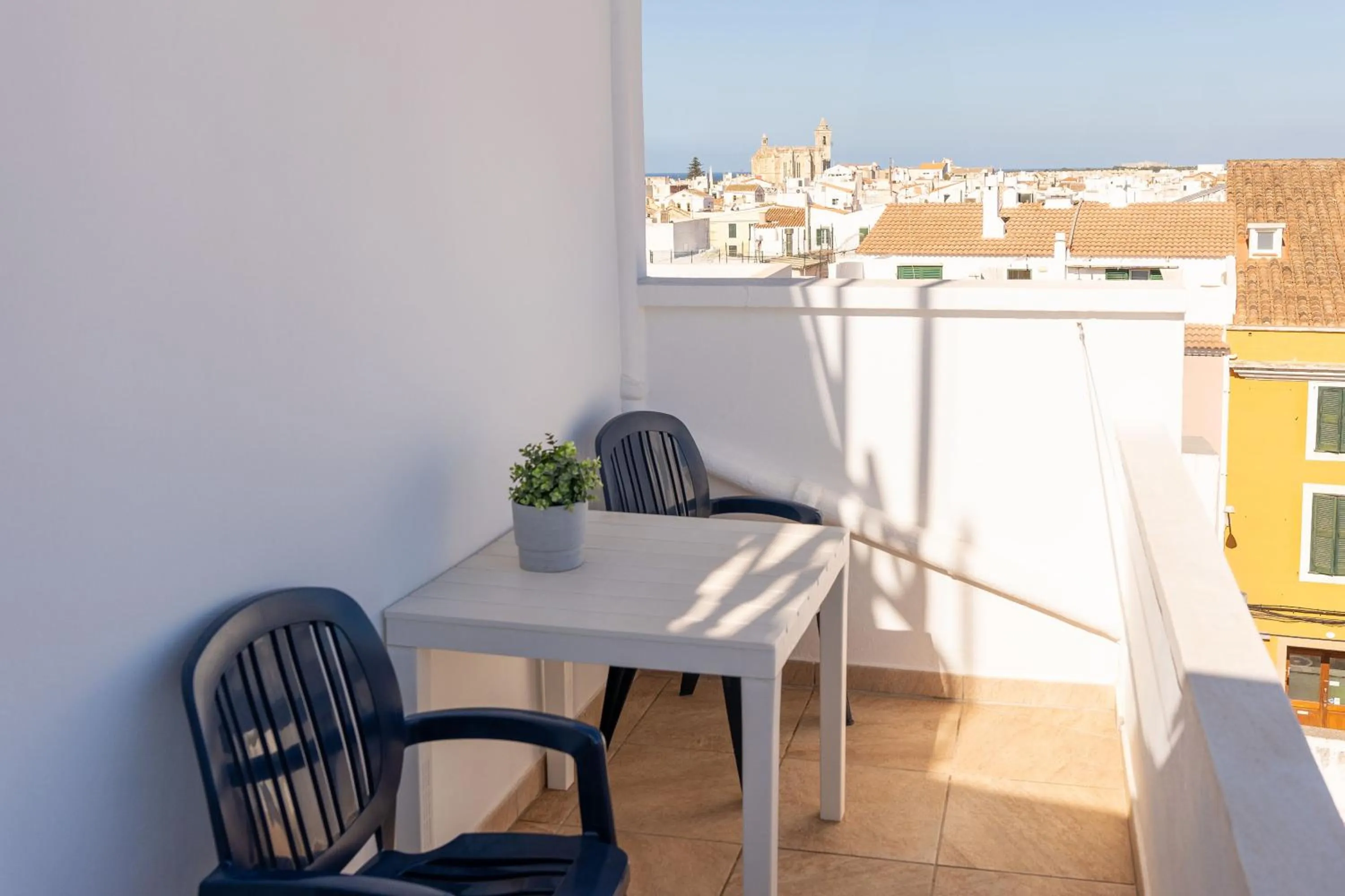 Balcony/Terrace in Hostal Menurka
