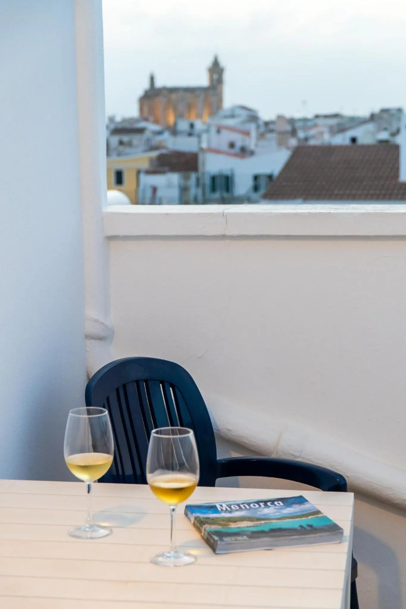 Landmark view in Hostal Menurka