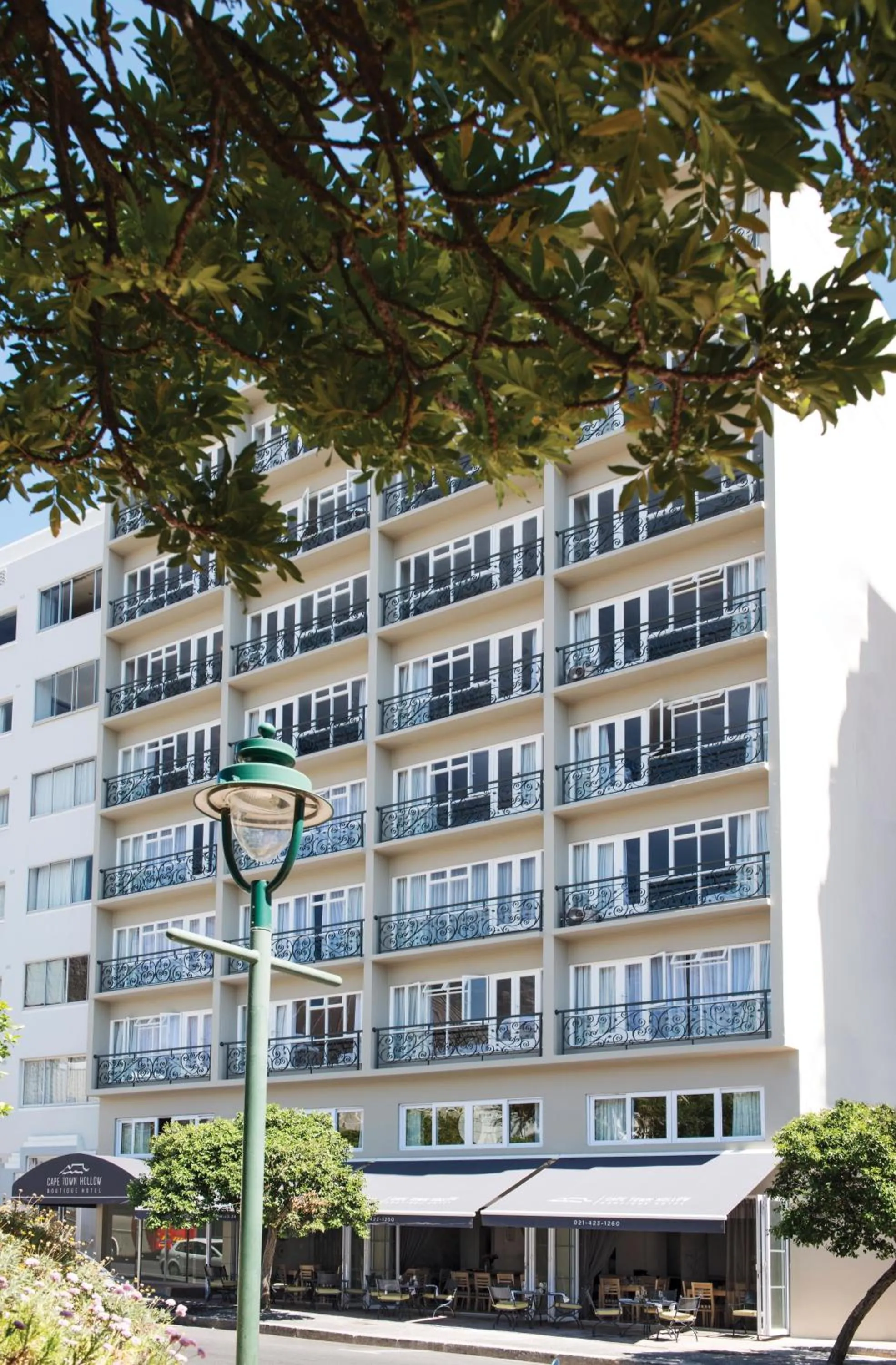 Facade/entrance in Cape Town Hollow Boutique Hotel