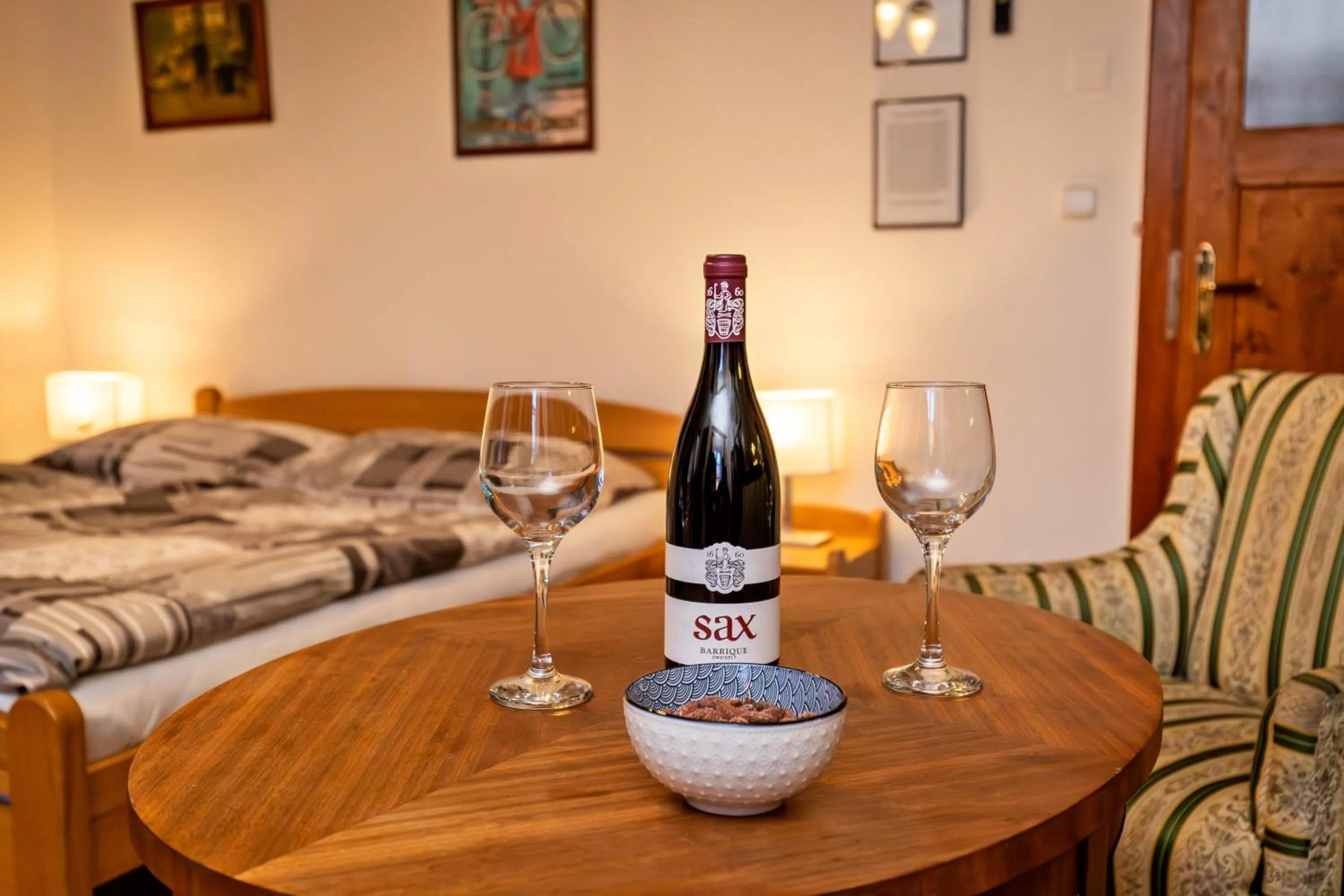 Living room in Pension Nostalgie - Minihotel