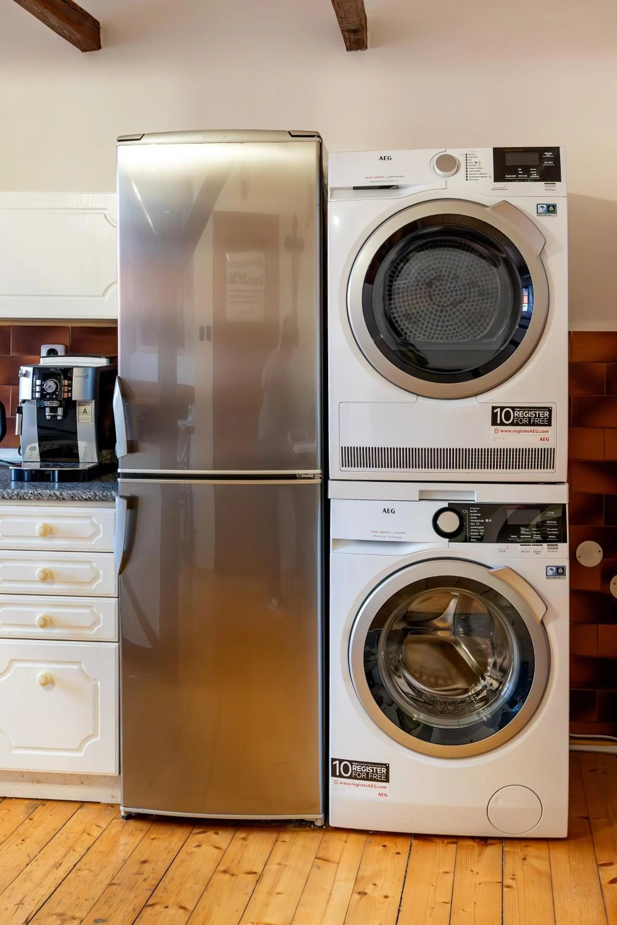 Communal kitchen in Pension Nostalgie - Minihotel