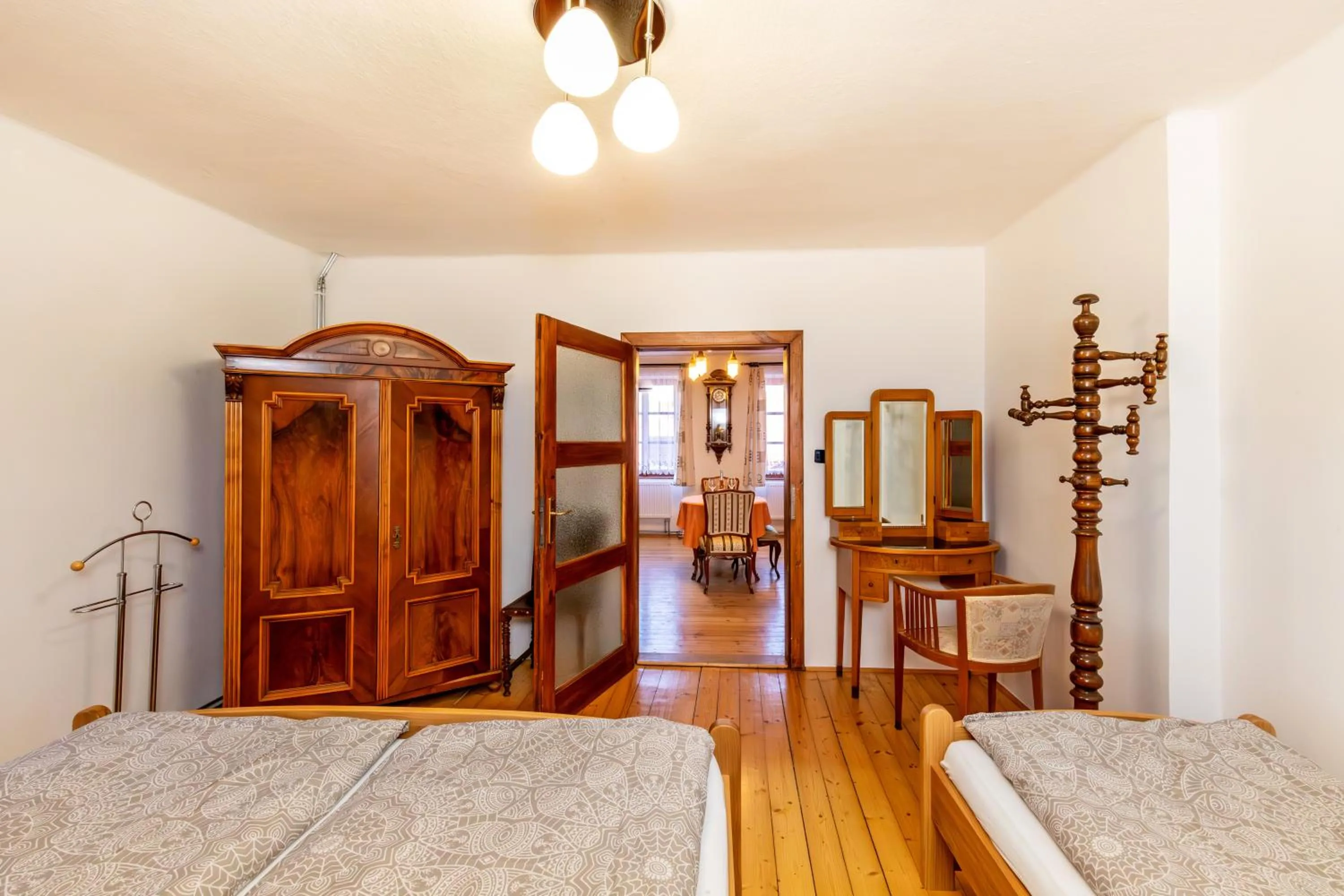 Bedroom, Bed in Pension Nostalgie - Minihotel