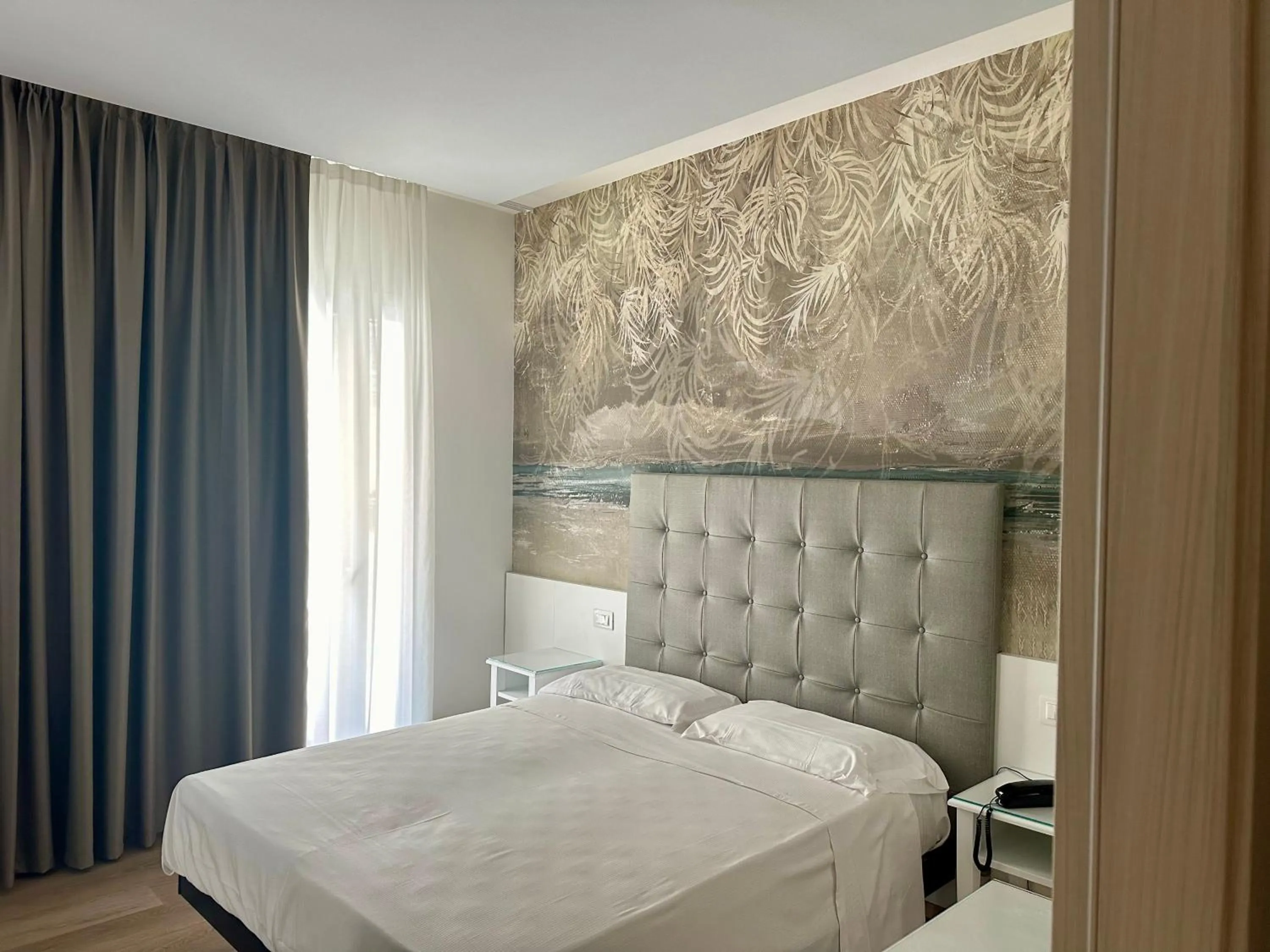 Bed in Hotel President