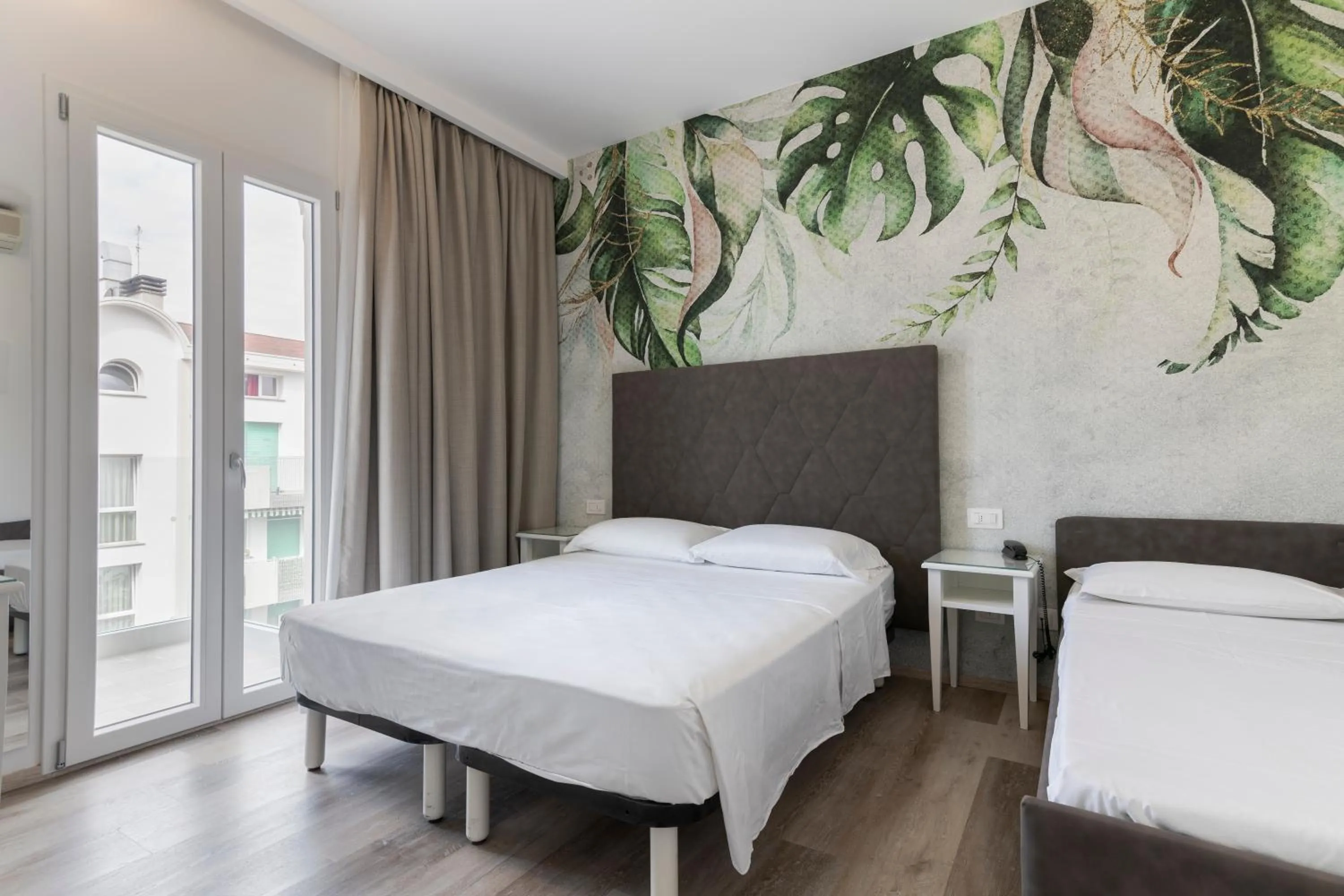 Bed in Hotel President