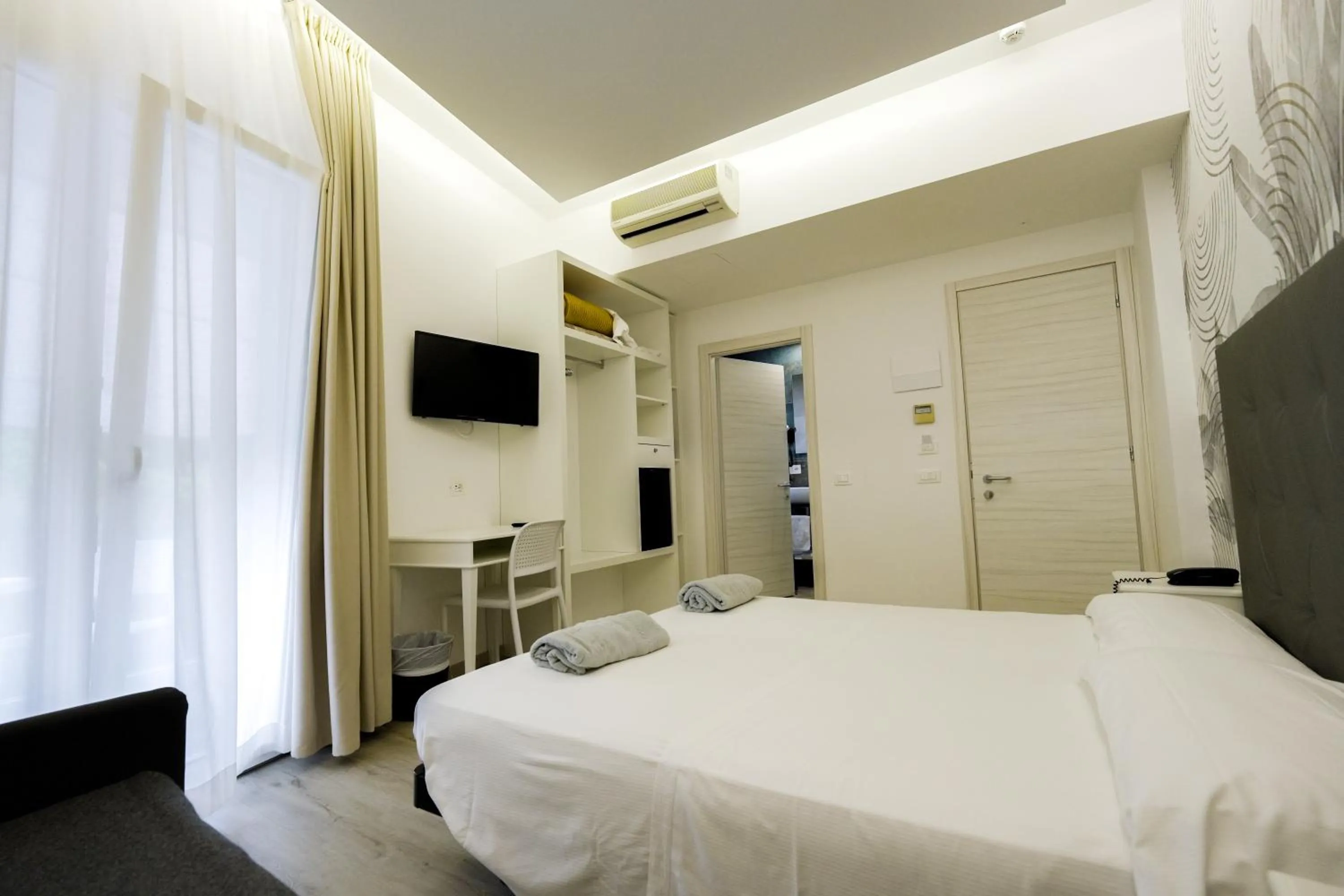 Bed in Hotel President