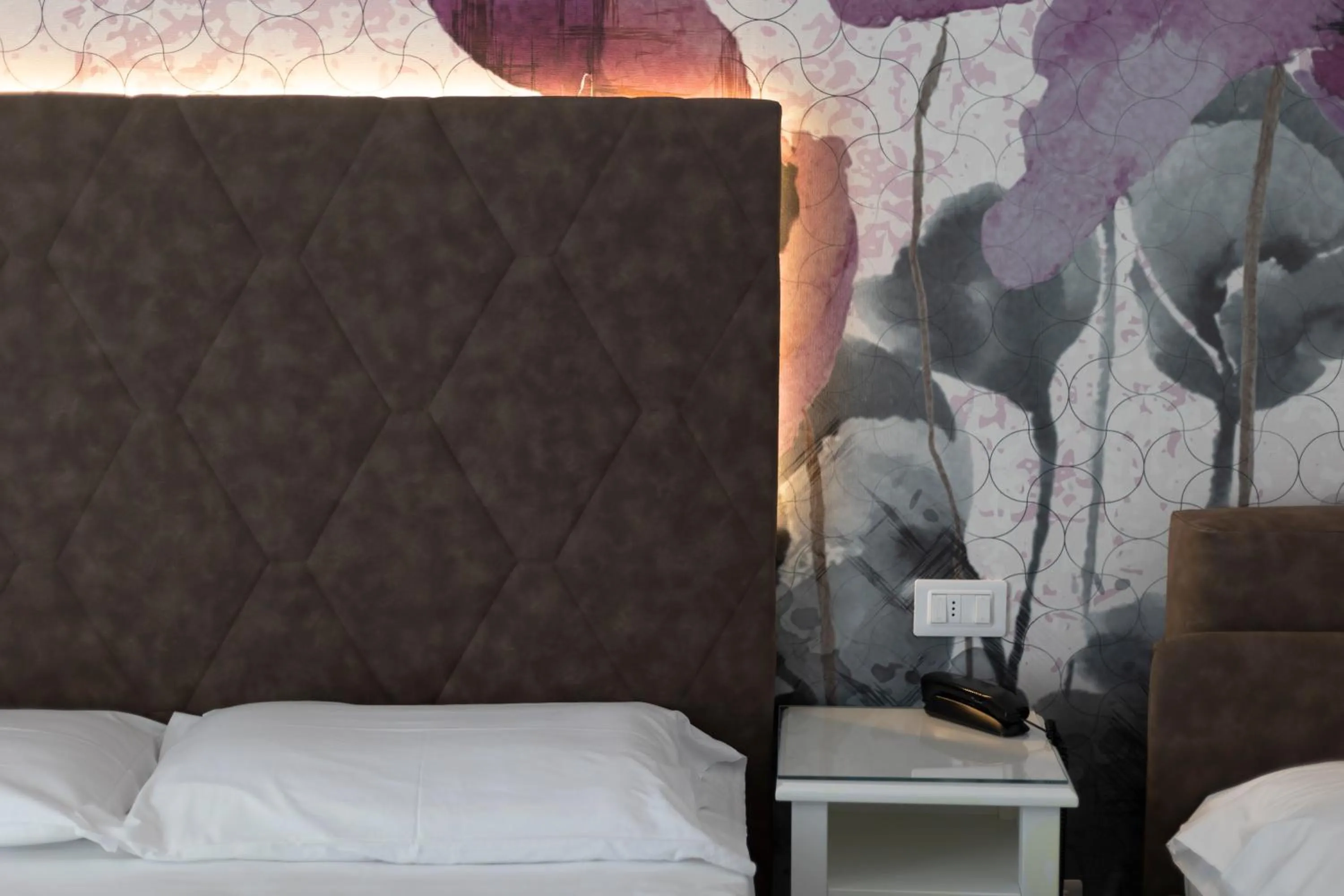 Bed in Hotel President