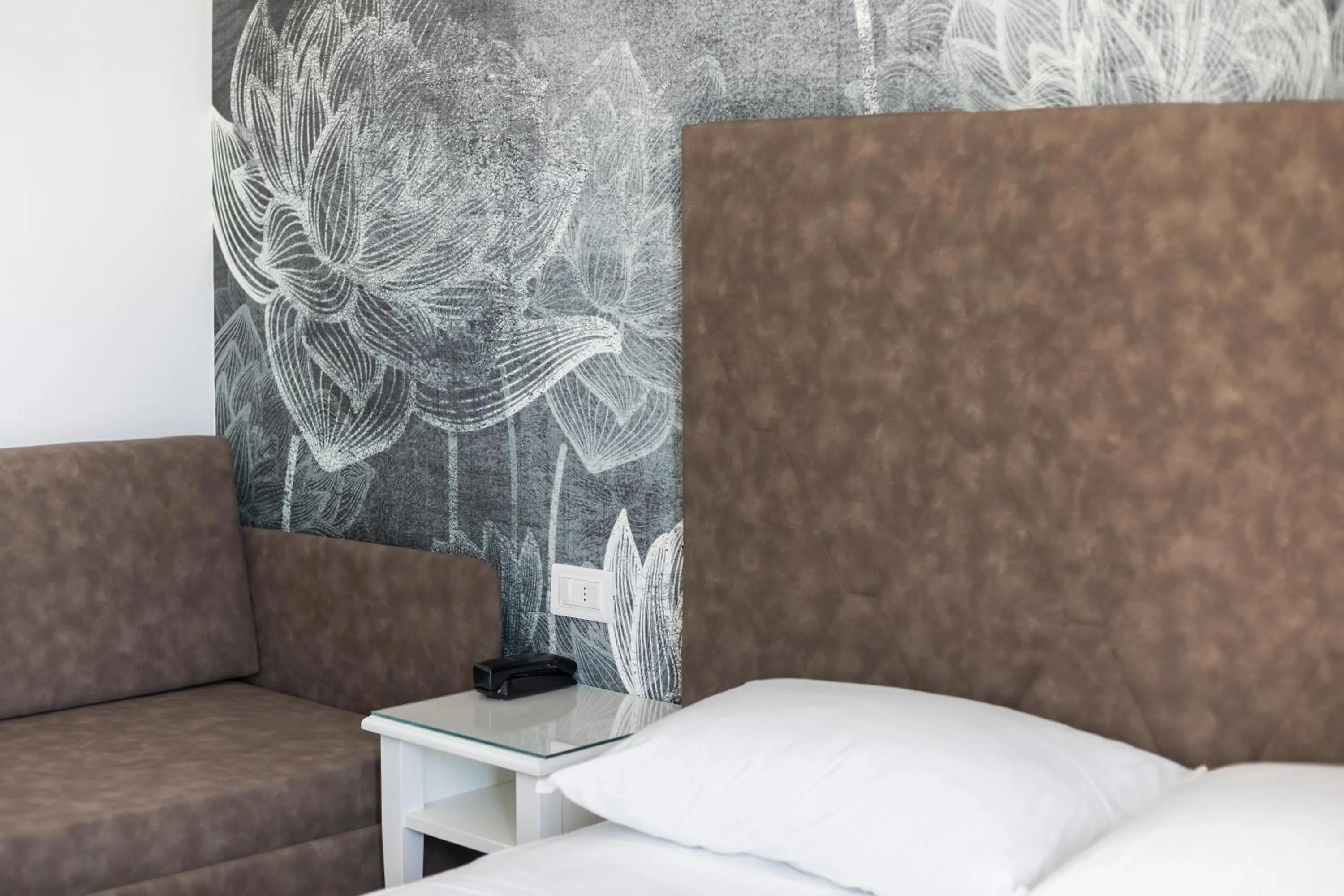 Bed in Hotel President