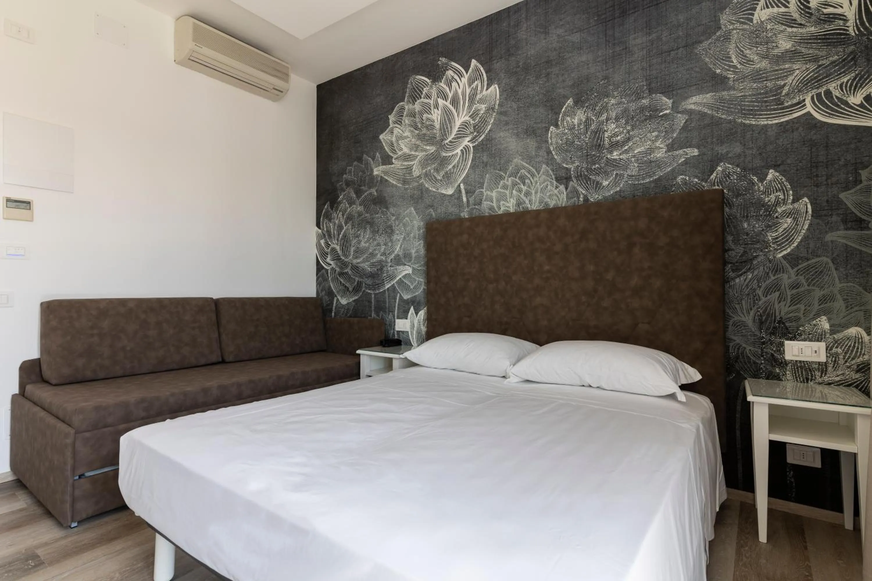 Bed in Hotel President