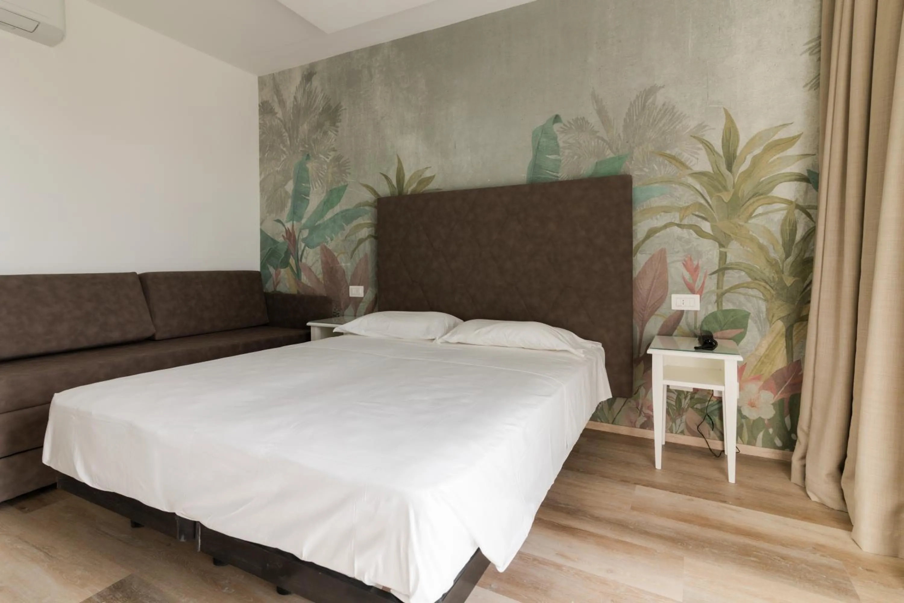 Bed in Hotel President