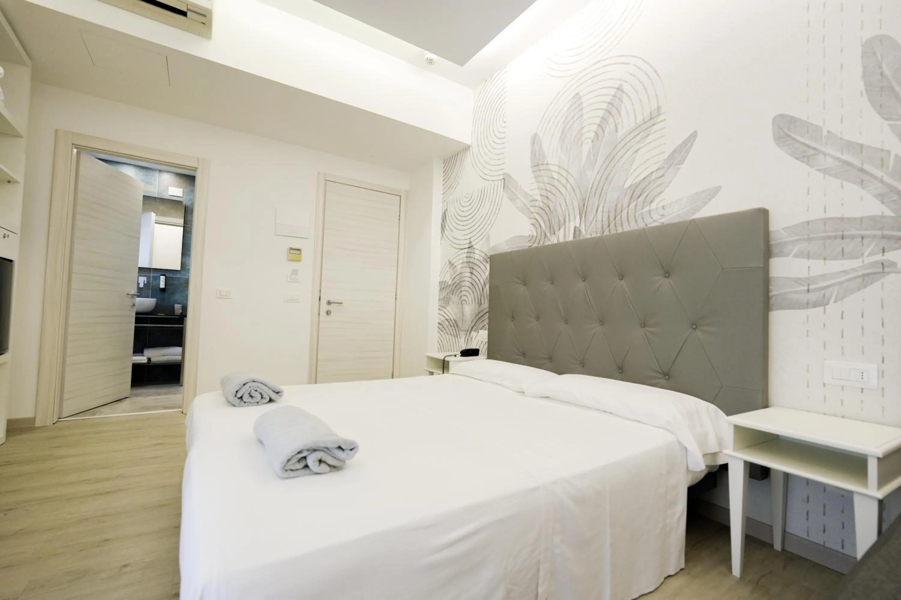 Bed in Hotel President