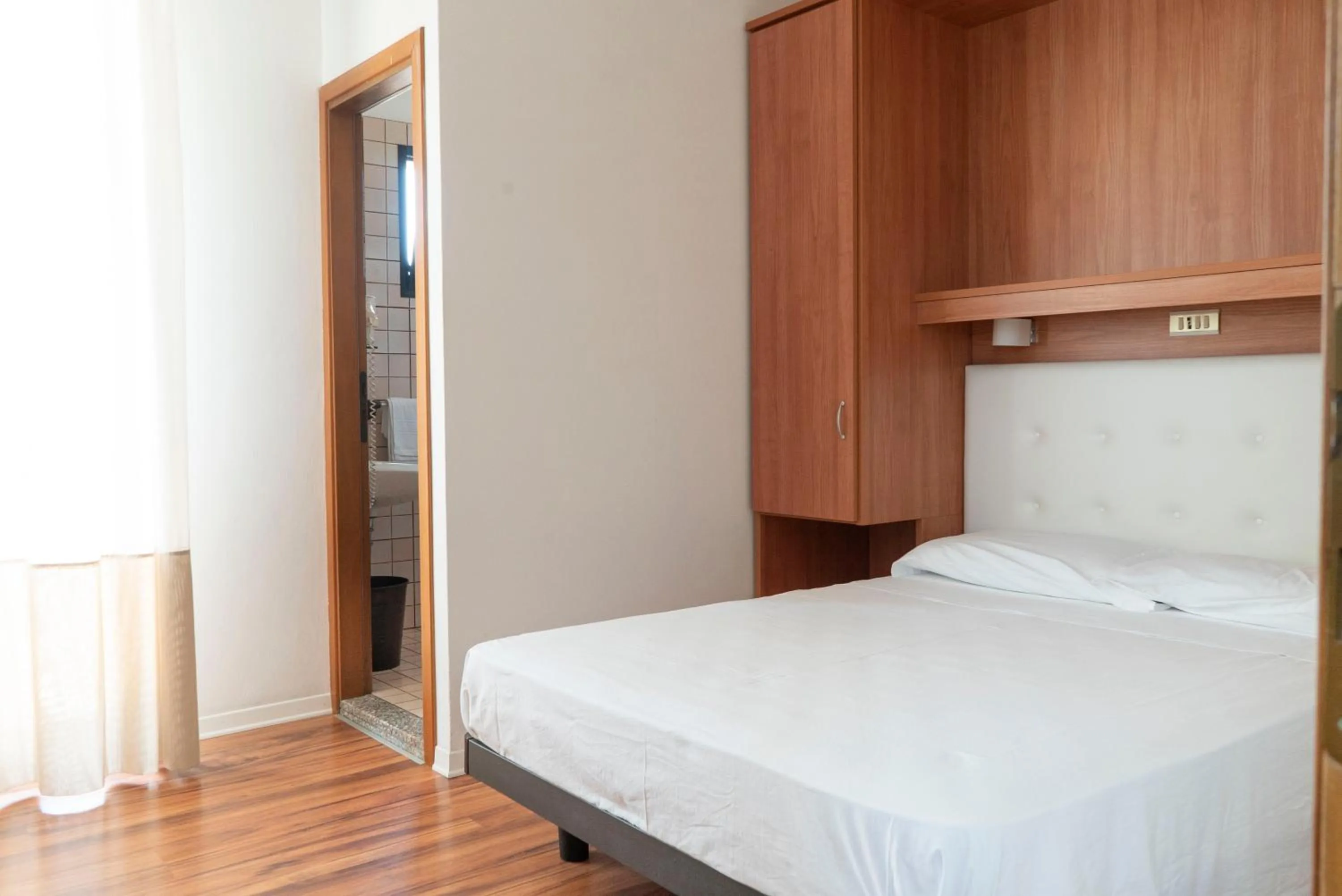 Bed in Hotel President