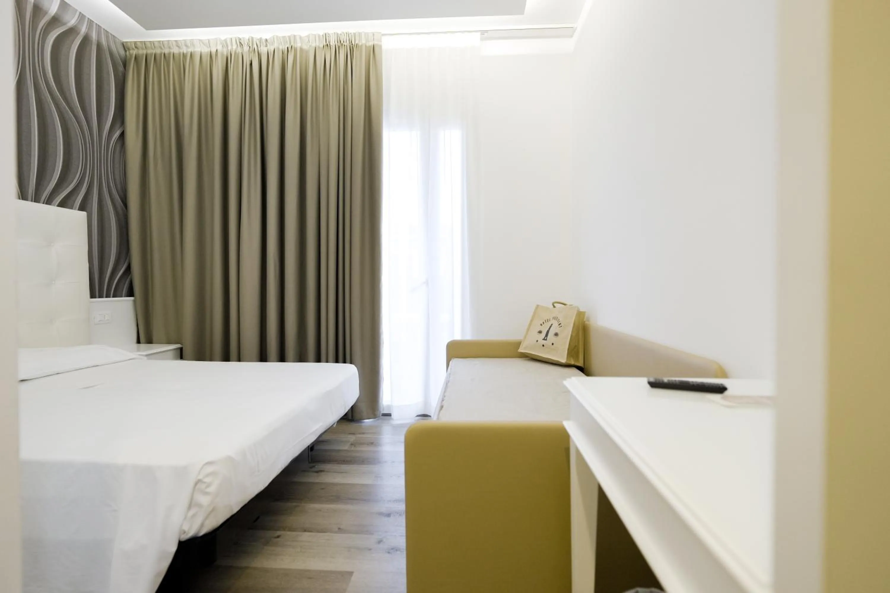 Bed in Hotel President