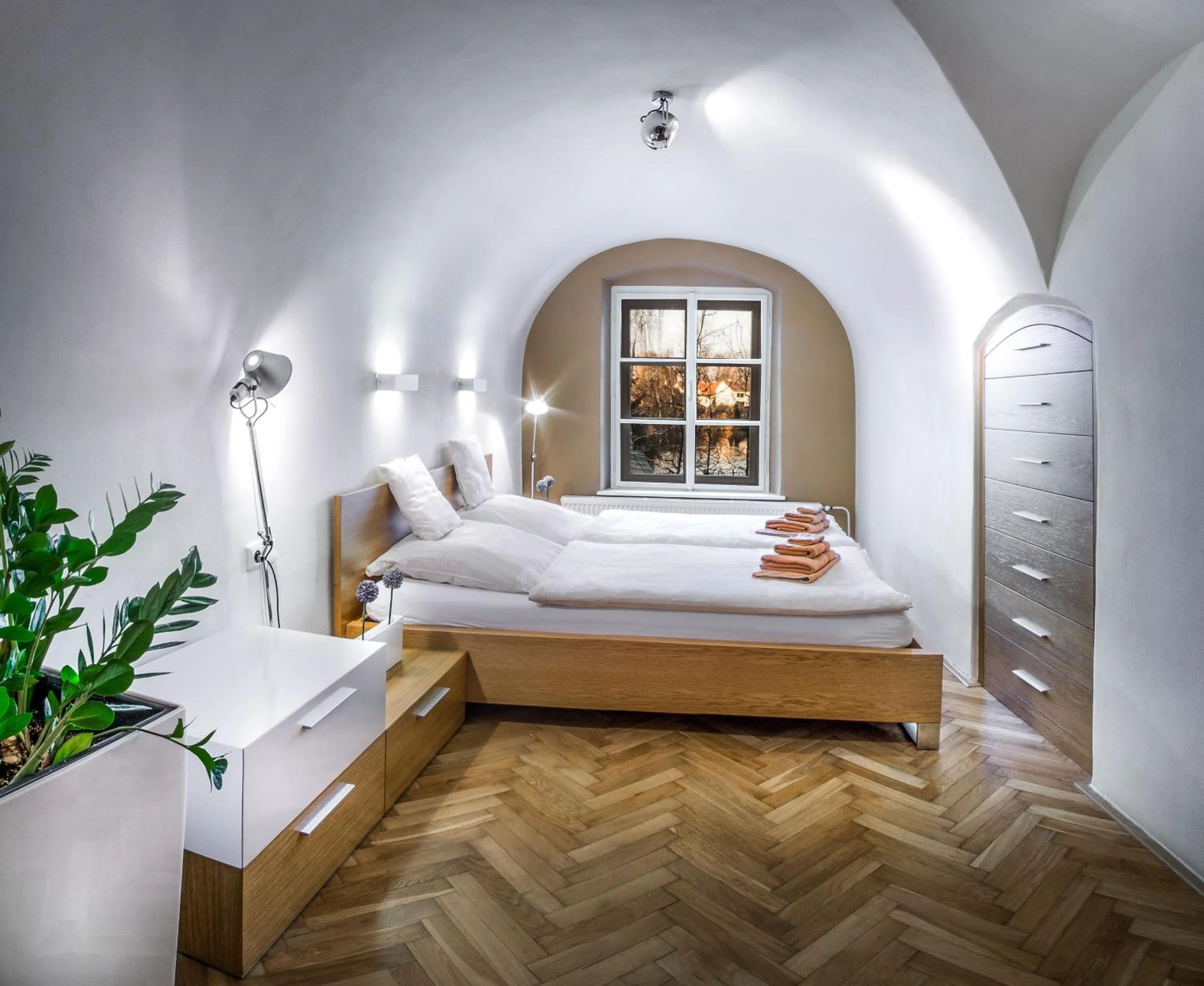 Bed in Apartmany Chornitzeruv dum