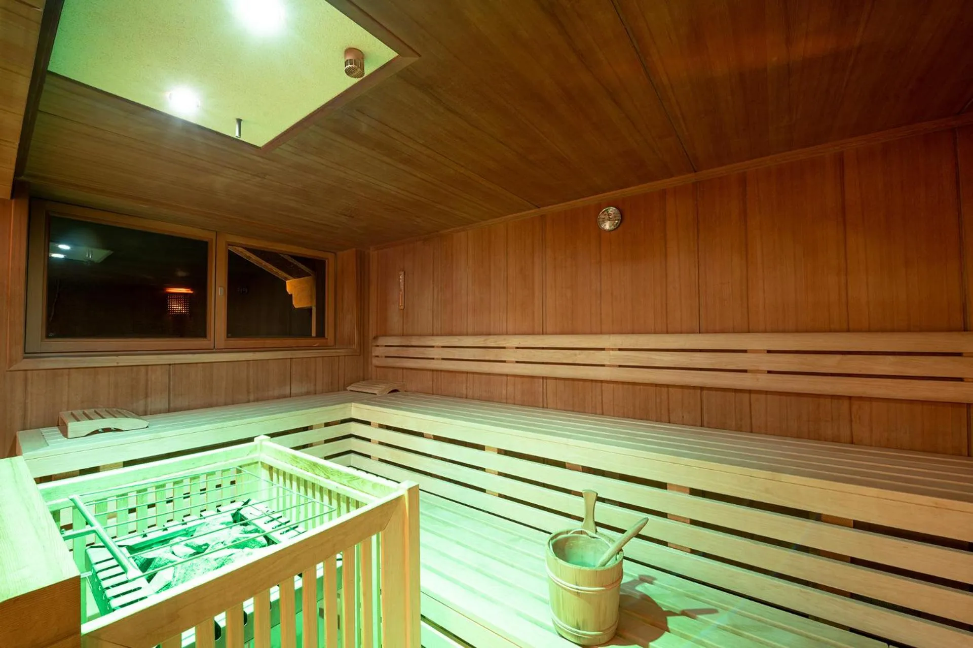 Sauna in Hotel zum grünen Tor