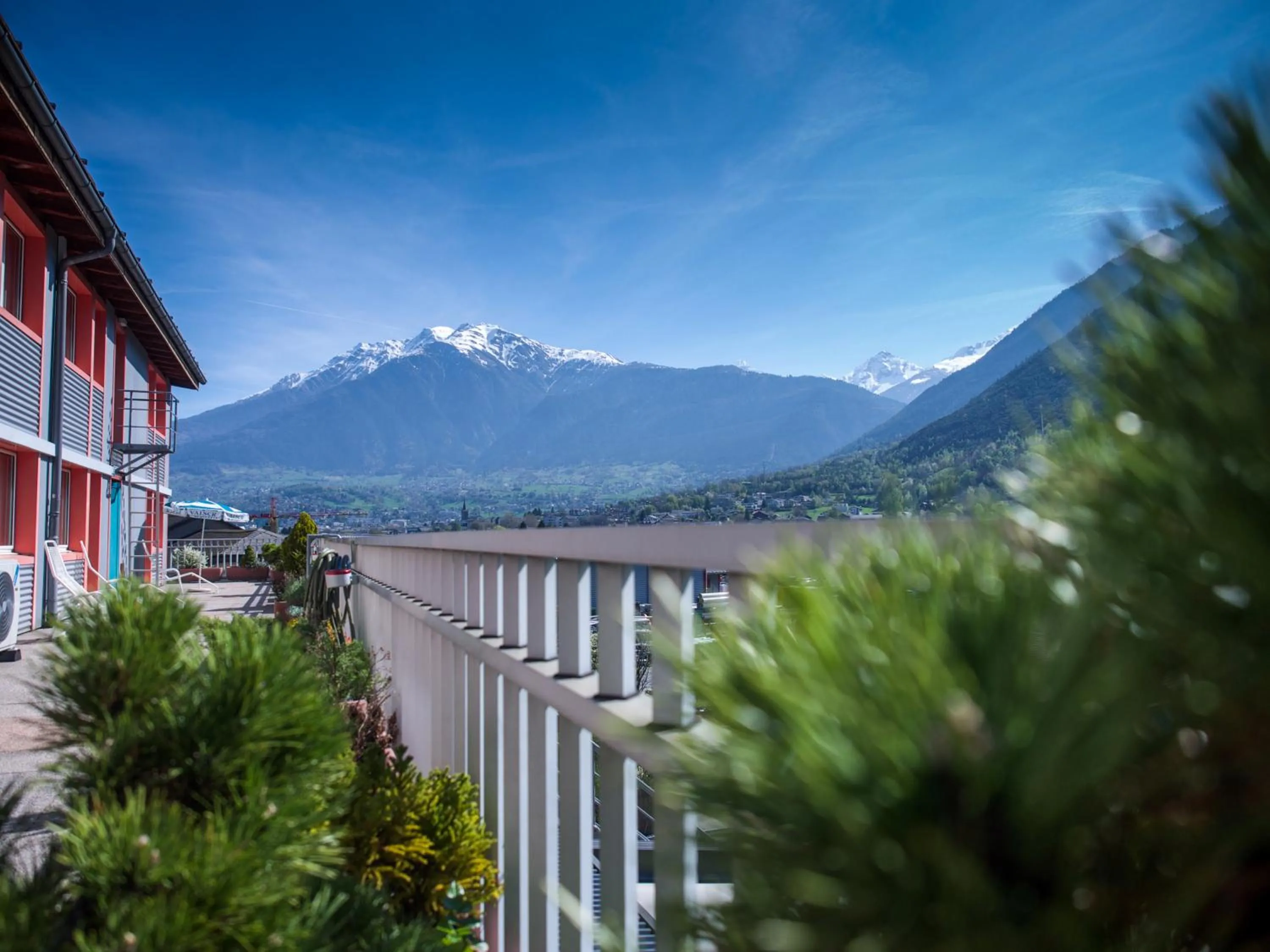 Mountain view in Hotel Olympica