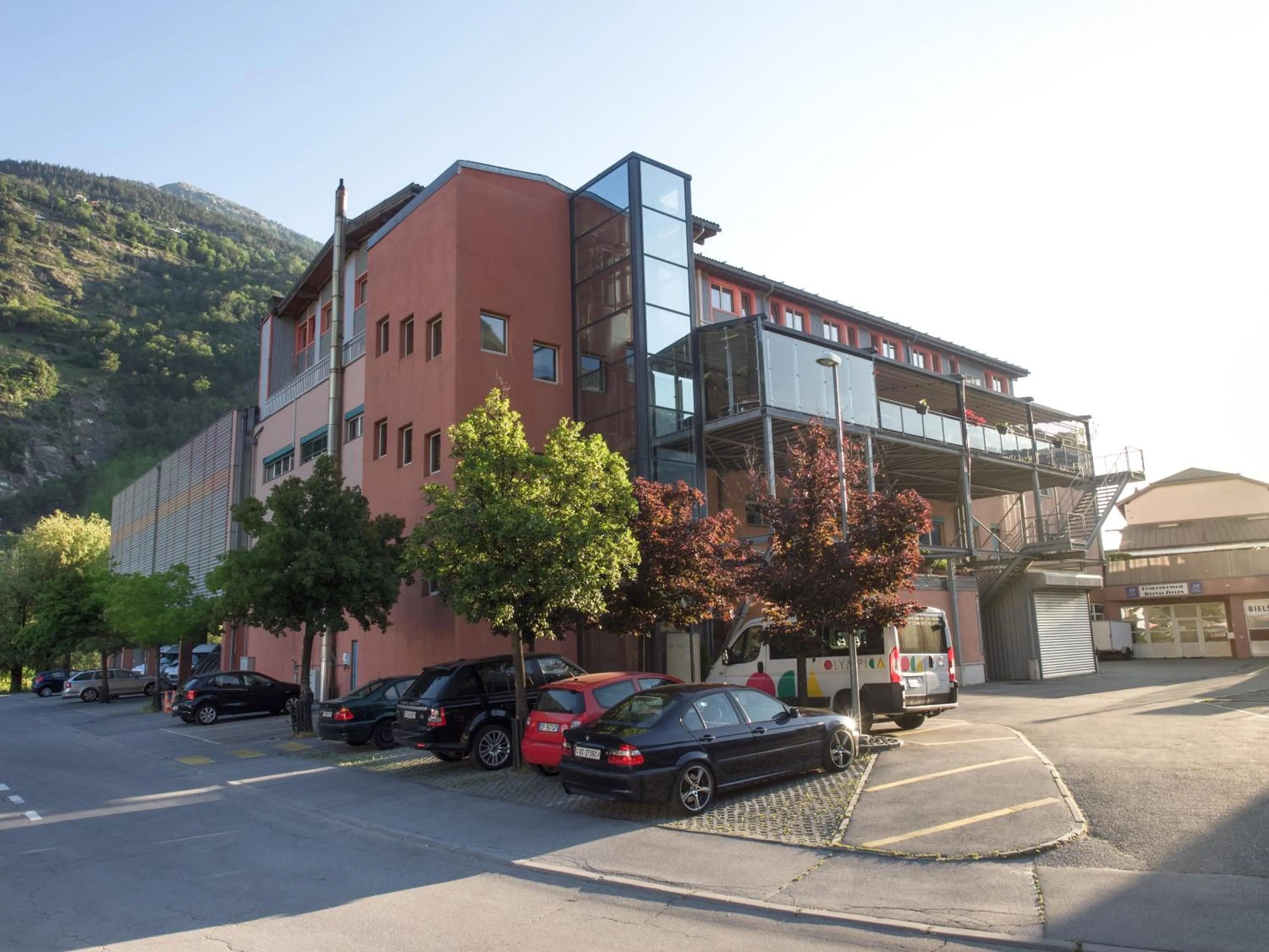 Property building in Hotel Olympica