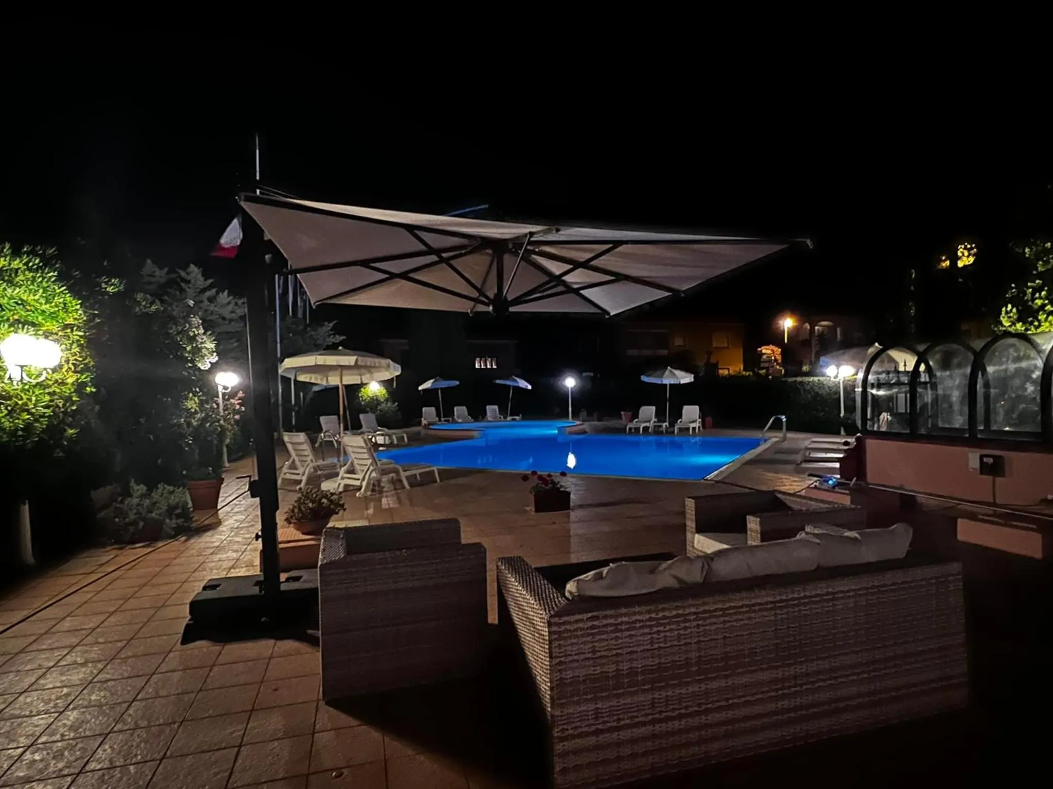Swimming pool in Arthotel Gabbiano Azzurro Due