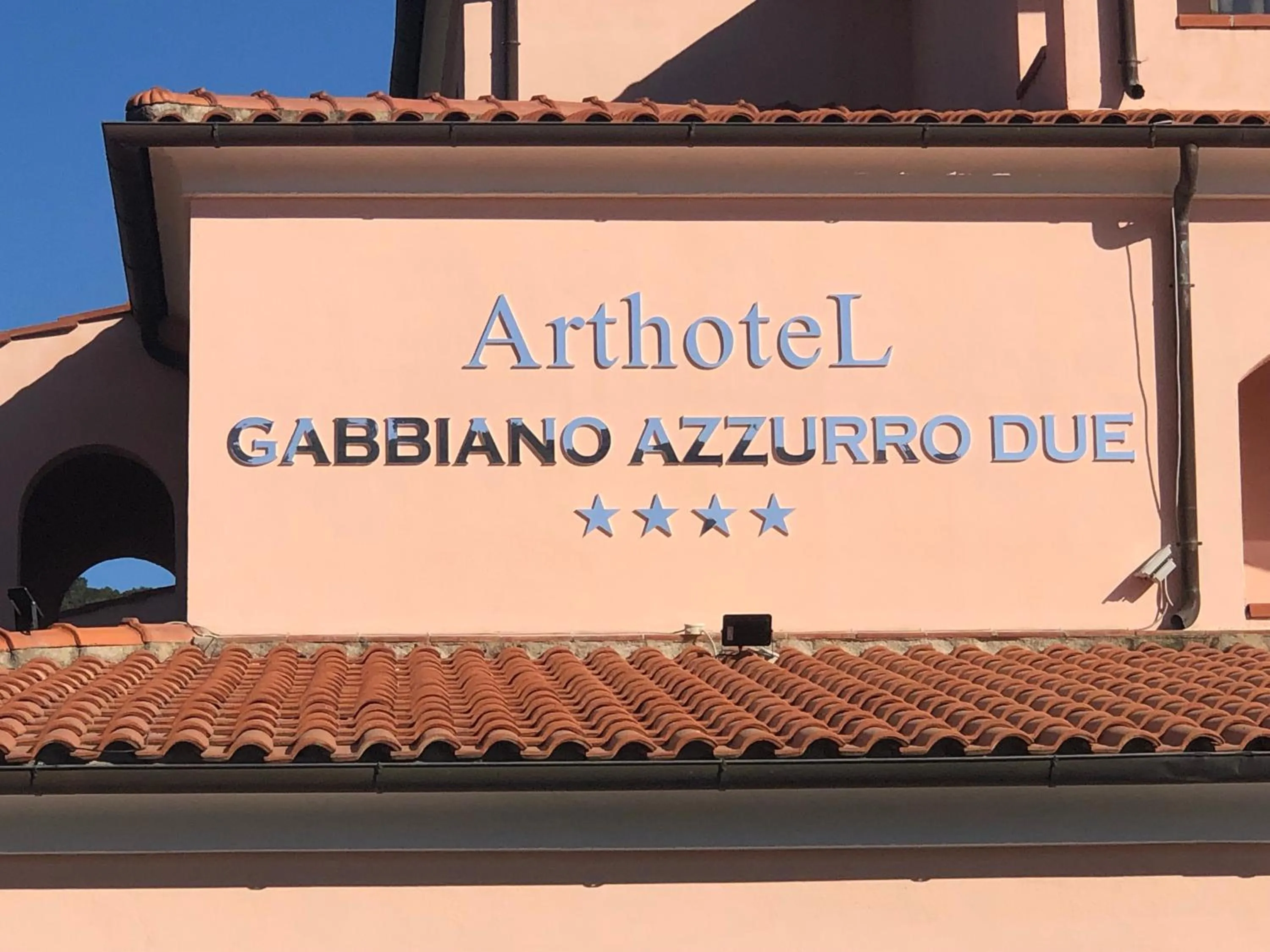 Logo/Certificate/Sign in Arthotel Gabbiano Azzurro Due