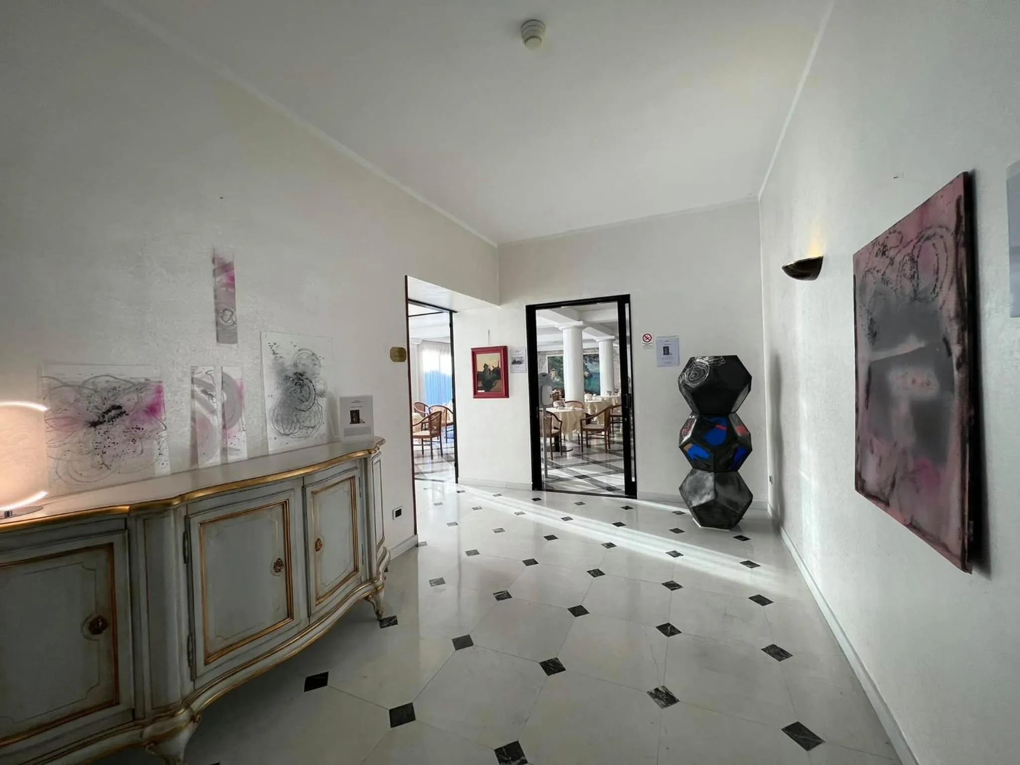 Decorative detail in Arthotel Gabbiano Azzurro Due