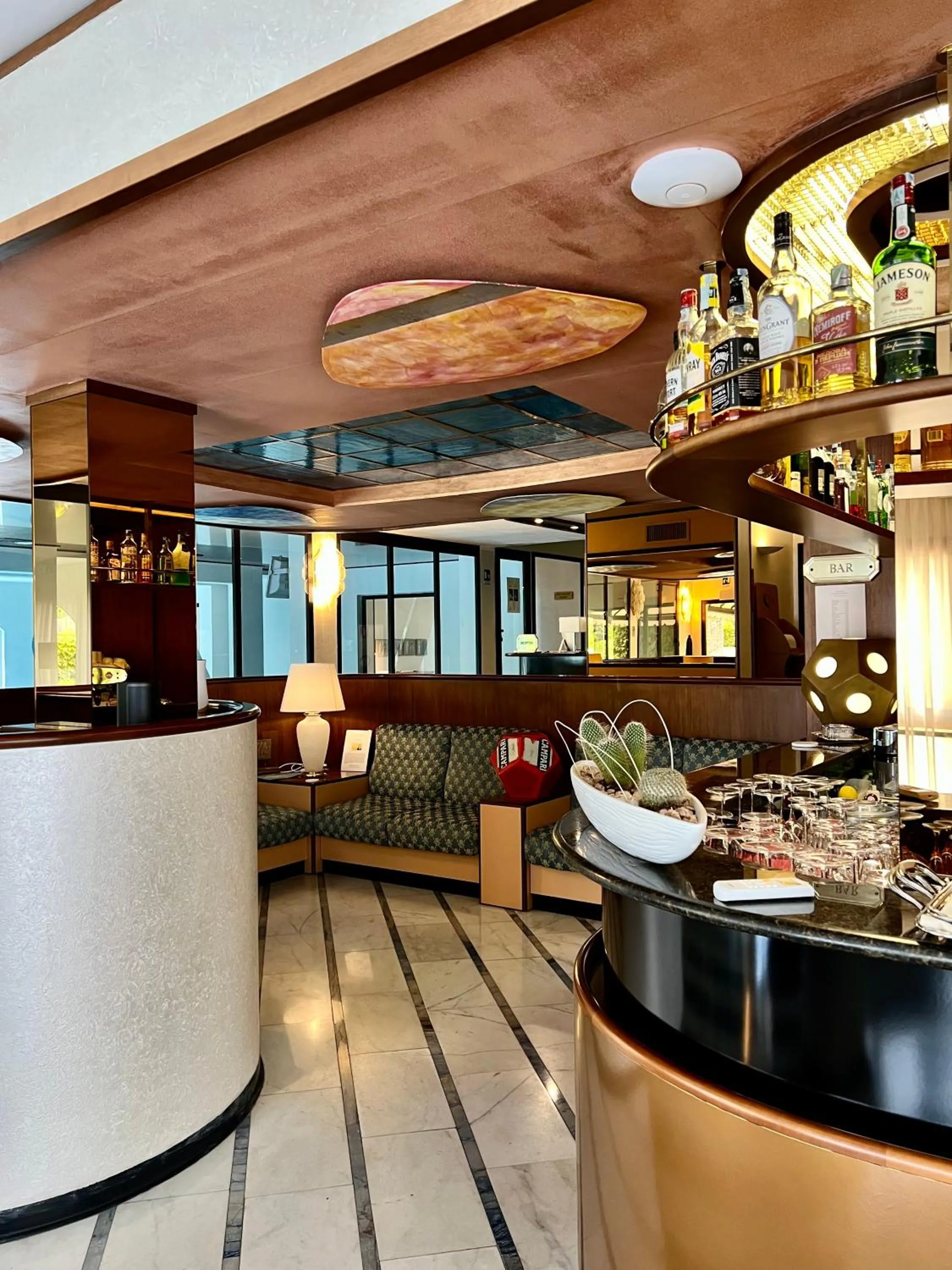 Living room in Arthotel Gabbiano Azzurro Due